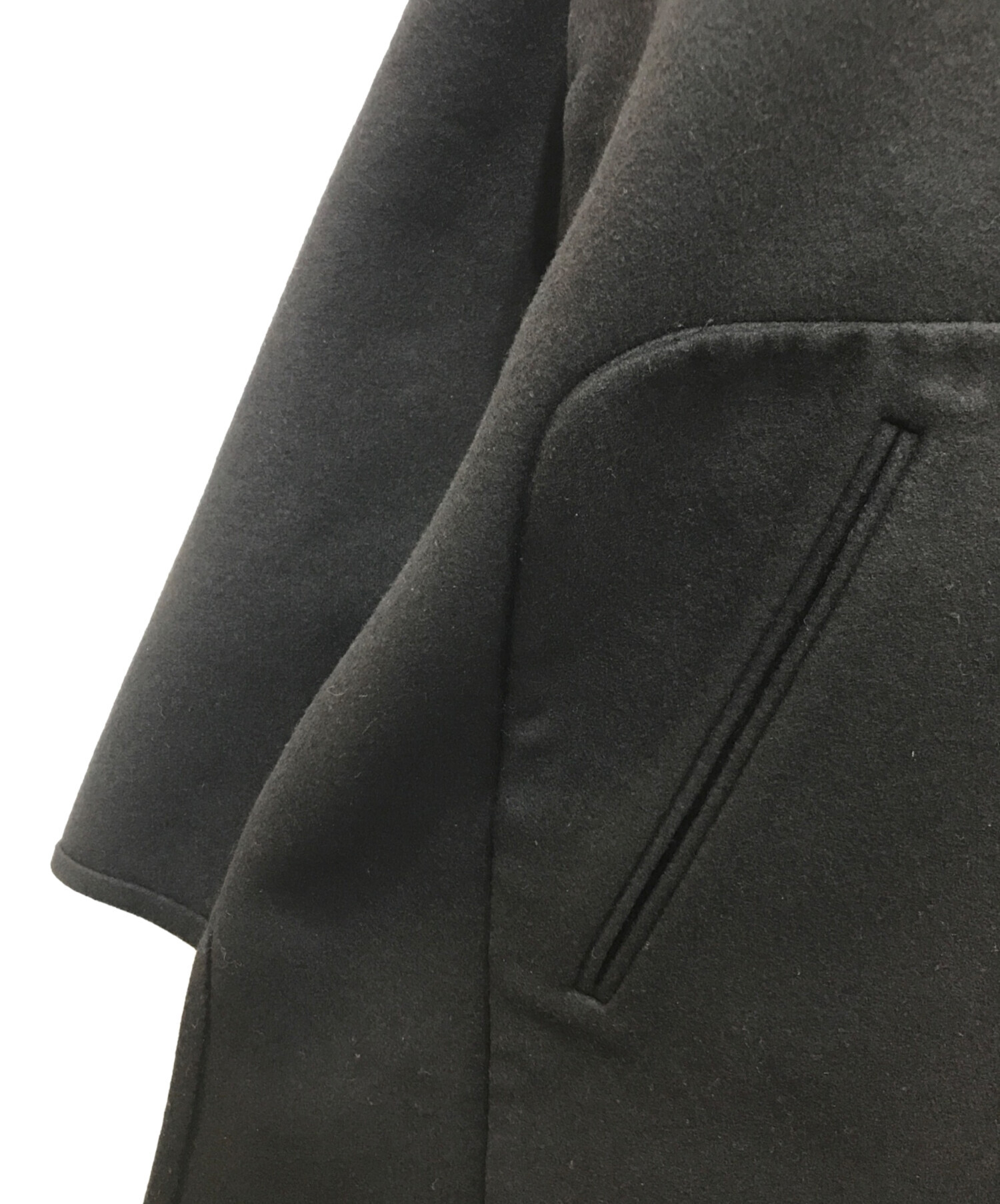 中古・古着通販】DRAWER (ドゥロワー) リバー ノーカラーコート