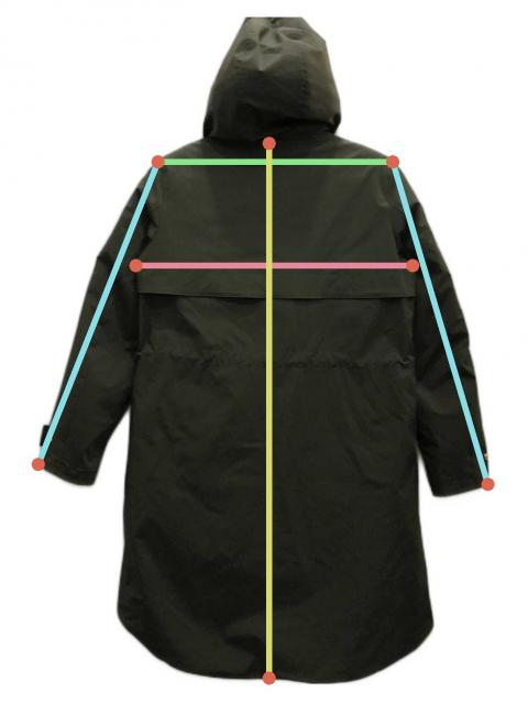 極美品 ウールリッチ スピックアンドスパン別注 ロングミリタリー