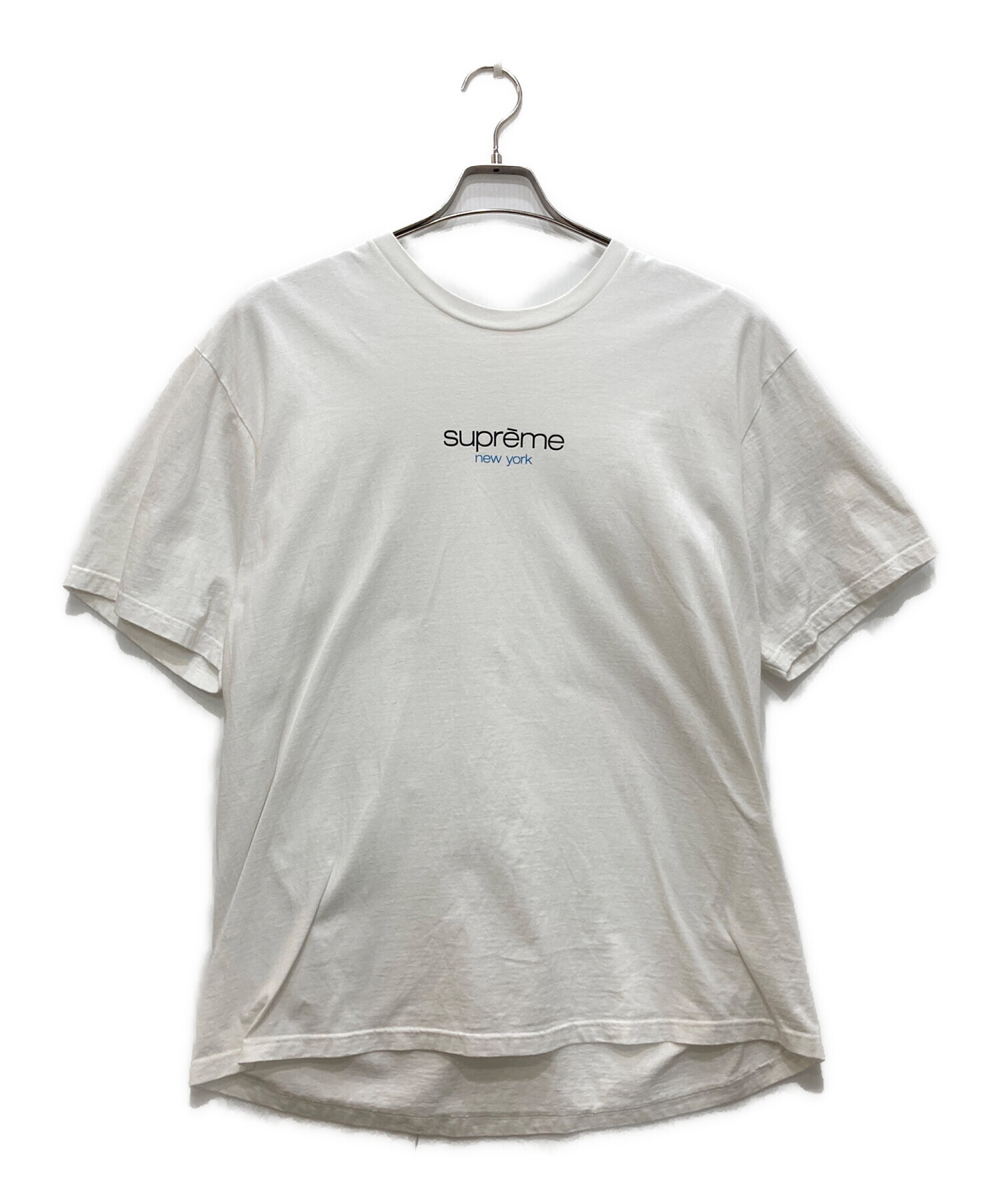 中古・古着通販】SUPREME (シュプリーム) Classic Logo Tee ホワイト 