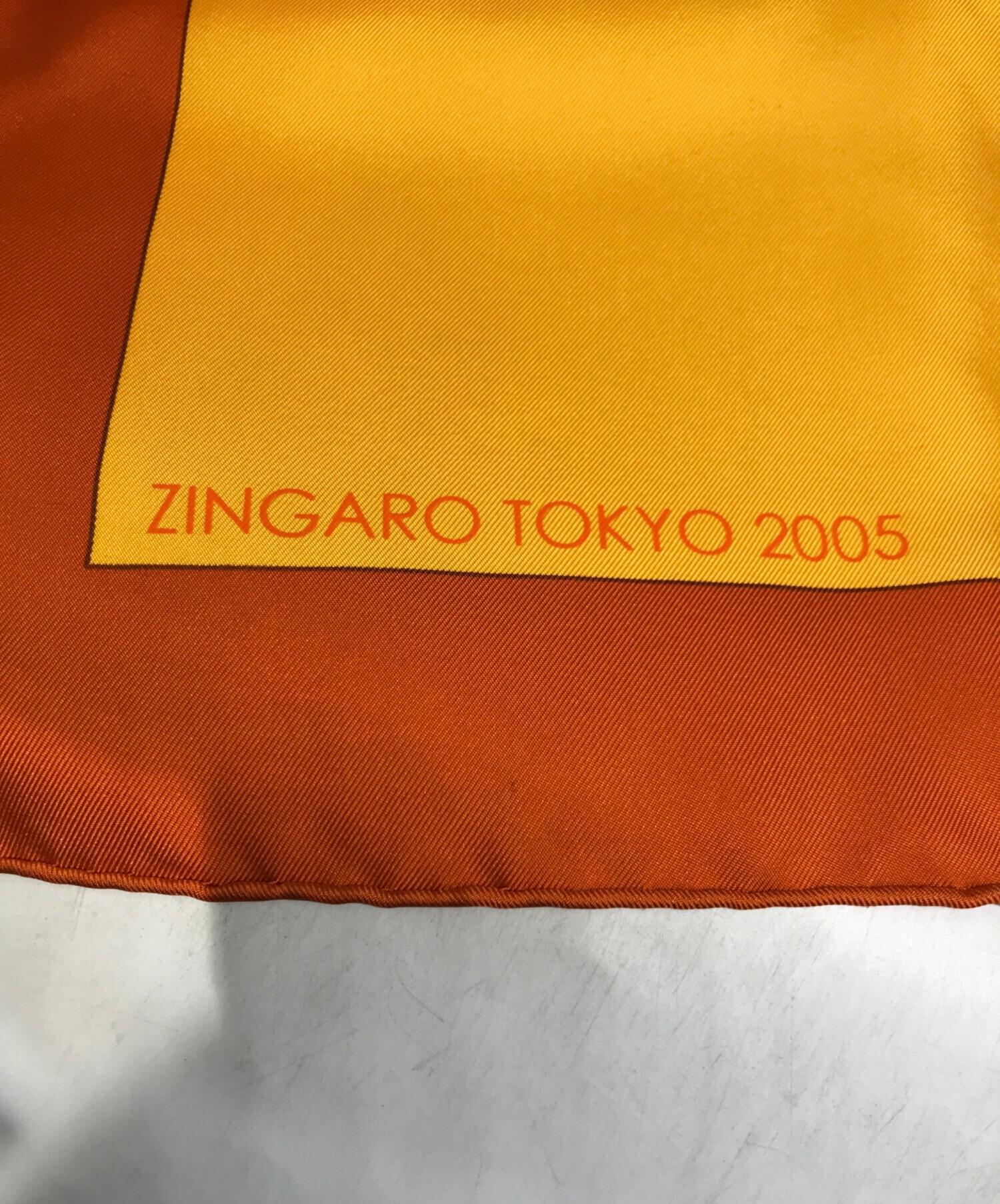 【未使用品HERMESパレオ】オレンジストライプ 未使用品HERMESパレオ】オレンジストライプ 未使用品HERMES