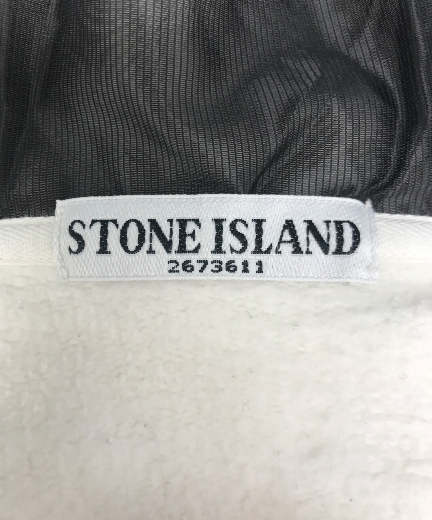 超希少 STONE  ストーンアイランド ムートン ホワイト 本物 ストーンアイランド 長袖Tシャツ ホワイト | アウトレットジャパン福岡
