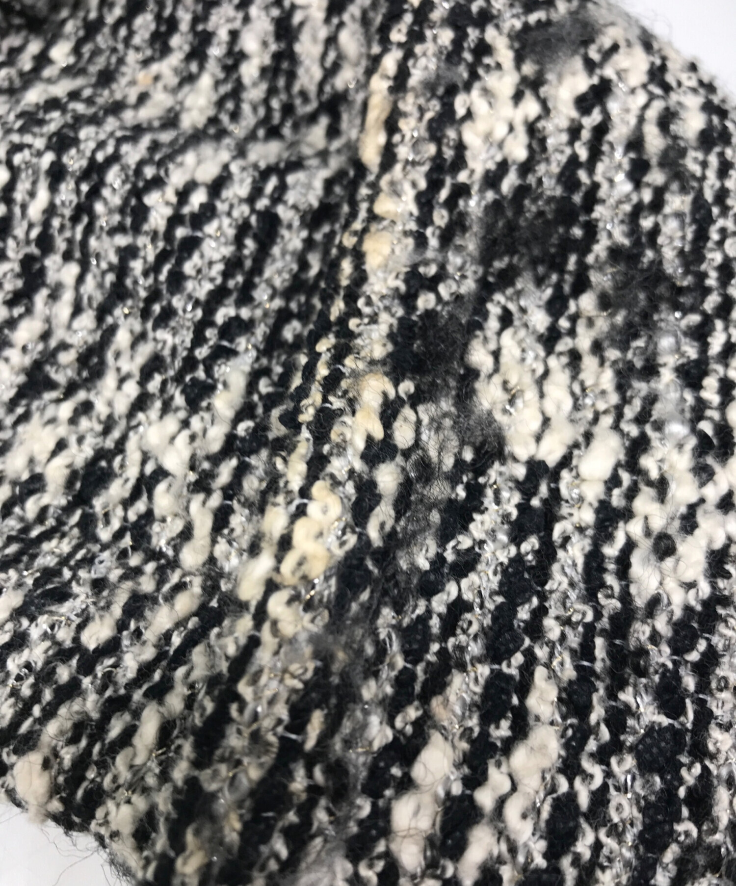 中古・古着通販】M'S GRACY (エムズグレイシー) ツイードコート グレー