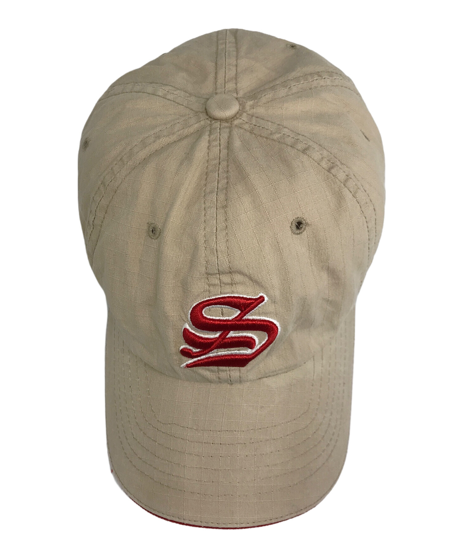 中古・古着通販】stussy (ステューシー) 90-00'sロゴ刺繍キャップ