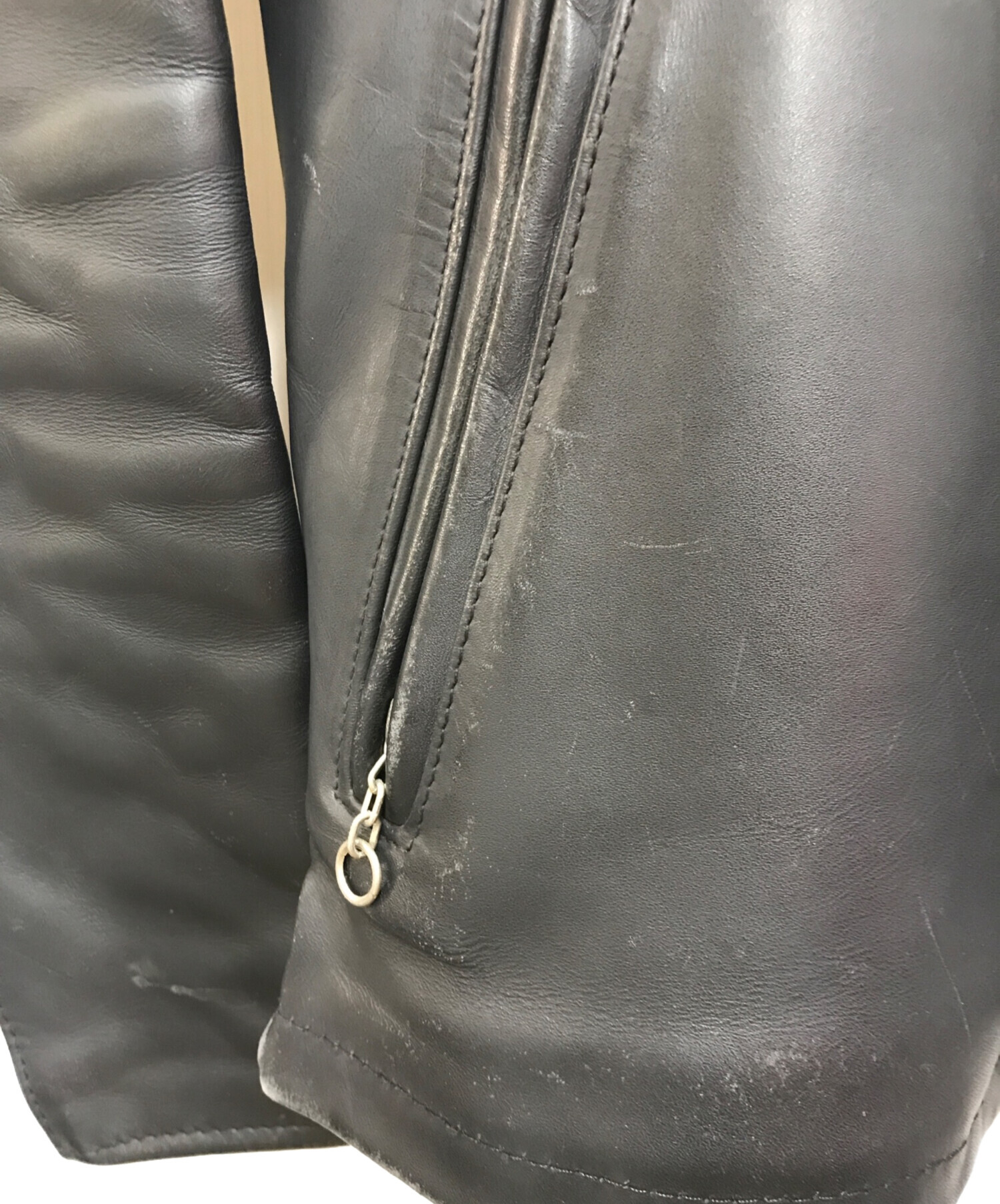 中古・古着通販】schott (ショット) ボアライナー付レザージャケット