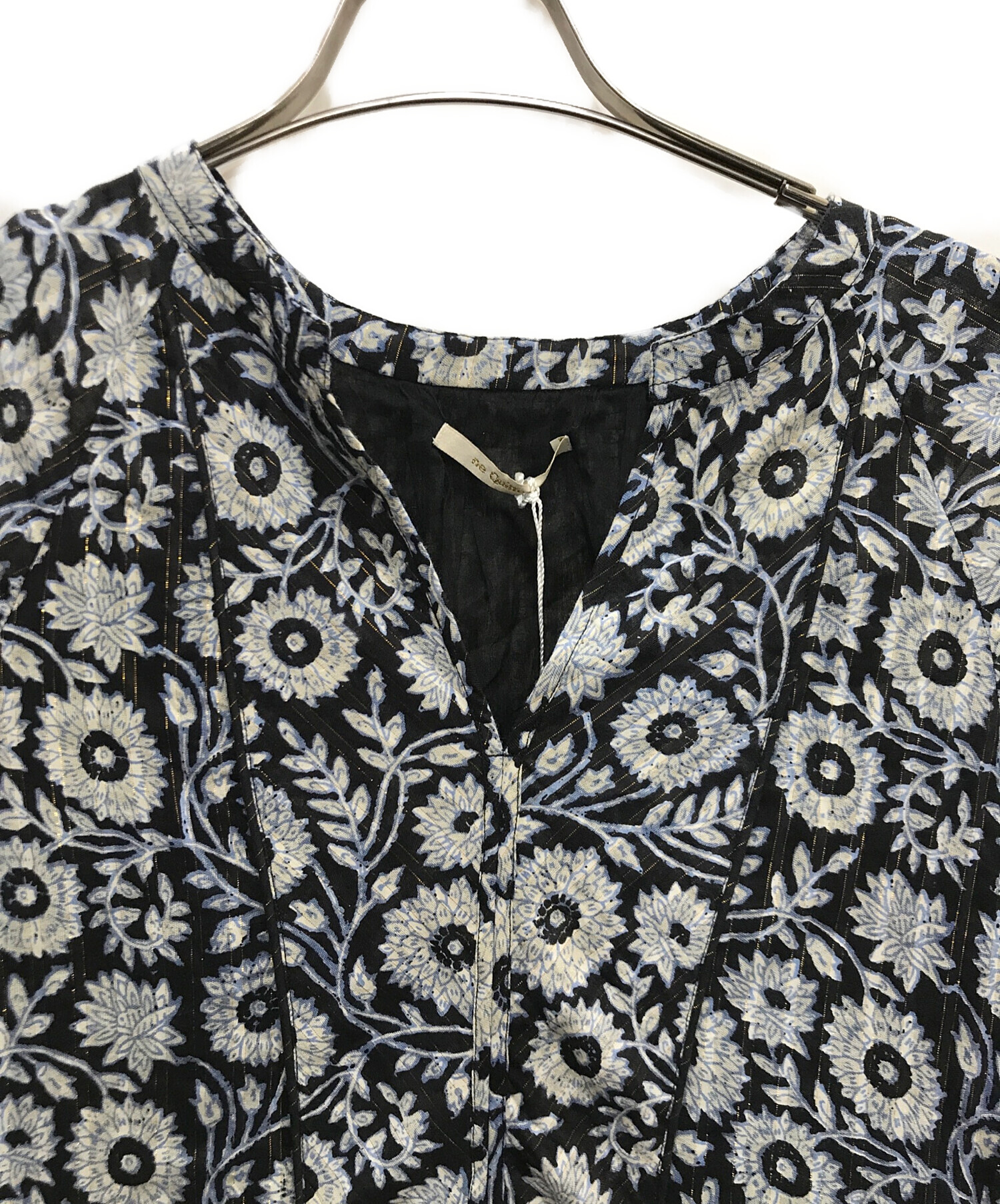 中古・古着通販】ne quittez pas (ヌキテパ) Cotton Lurex Stripe