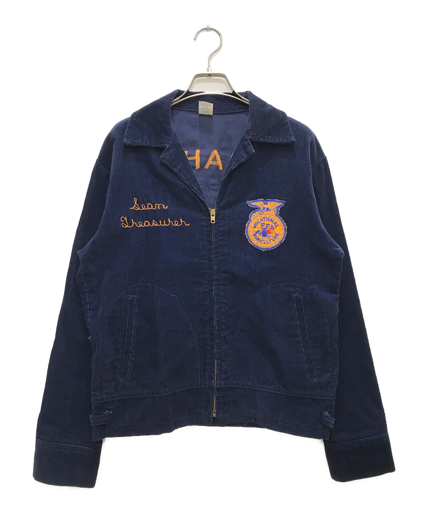 national FFA ファーマーズジャケット　サイズ38 FFAジャケット ファーマーズジャケット サイズ38 TALONジップ 状態良好