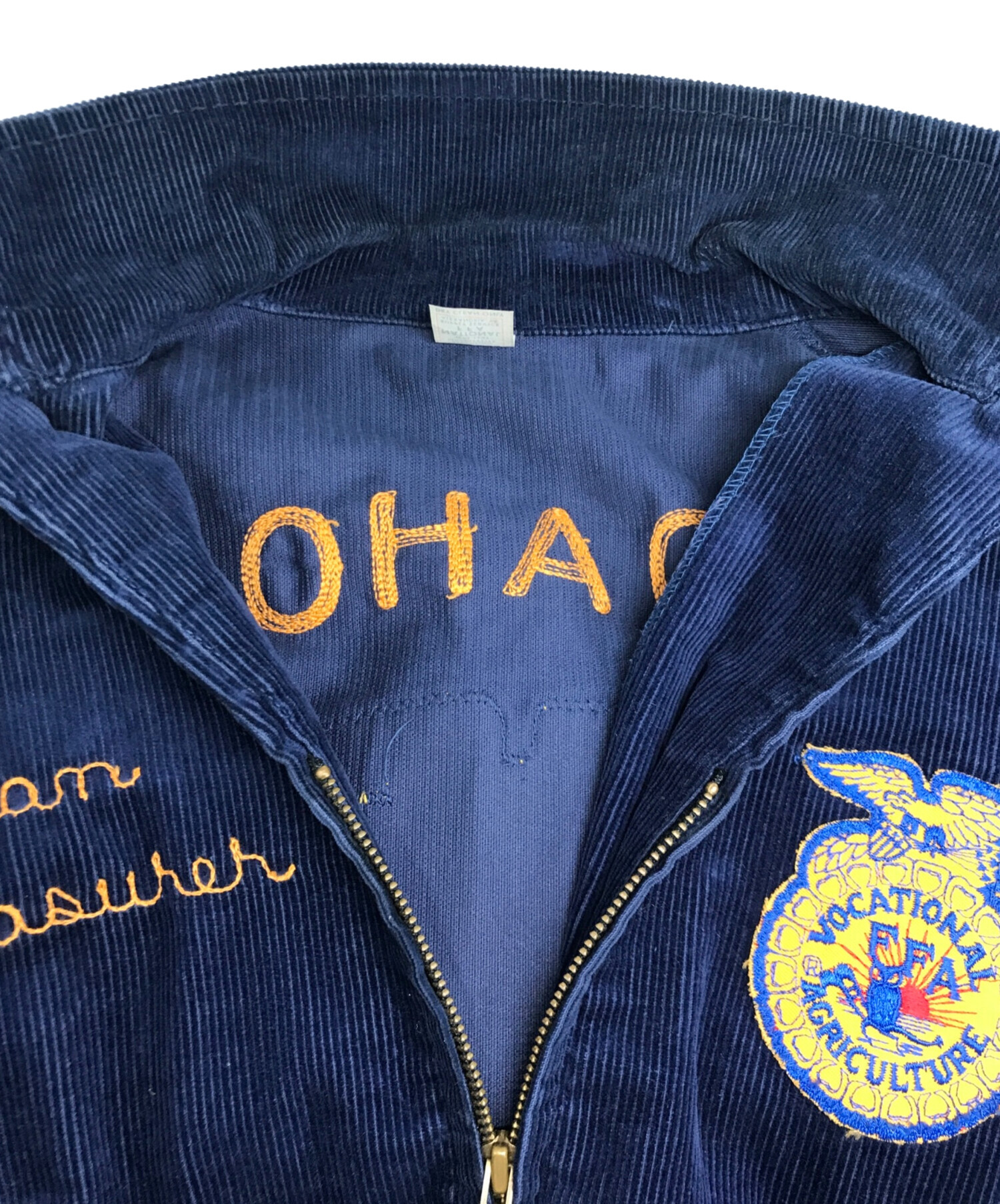 national FFA ファーマーズジャケット　サイズ38 FFAジャケット ファーマーズジャケット サイズ38 TALONジップ 状態良好