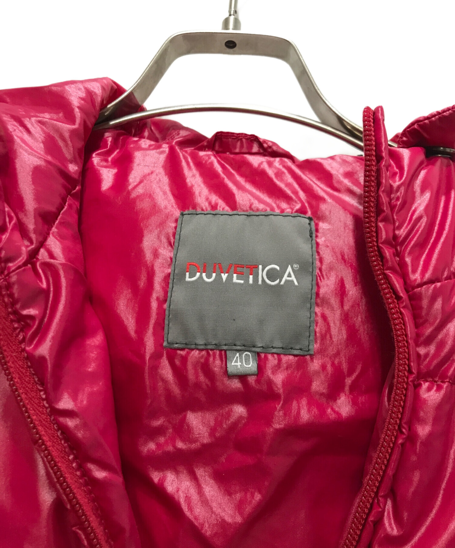 中古・古着通販】DUVETICA (デュベティカ) goccia/ダウンベスト ピンク