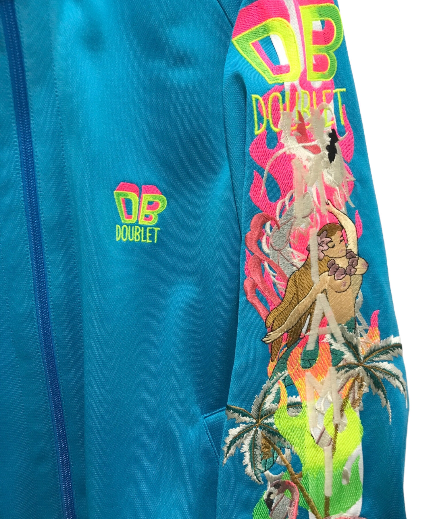 中古・古着通販】doublet (ダブレット) CHAOS EMBROIDERY TRACK JACKET