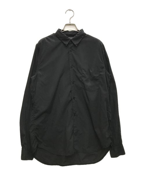 BLACK COMME des GARCONS / AD2010/シアー半袖シャツ/L/ポリエステル/BLK/1G-B004// 中古・古着通販】BLACK COMME des GARCONS (ブラック コムデギャルソン