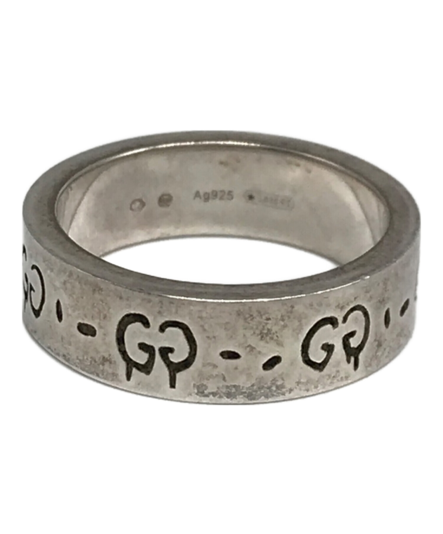 中古・古着通販】GUCCI (グッチ) ゴーストシルバーリング シルバー