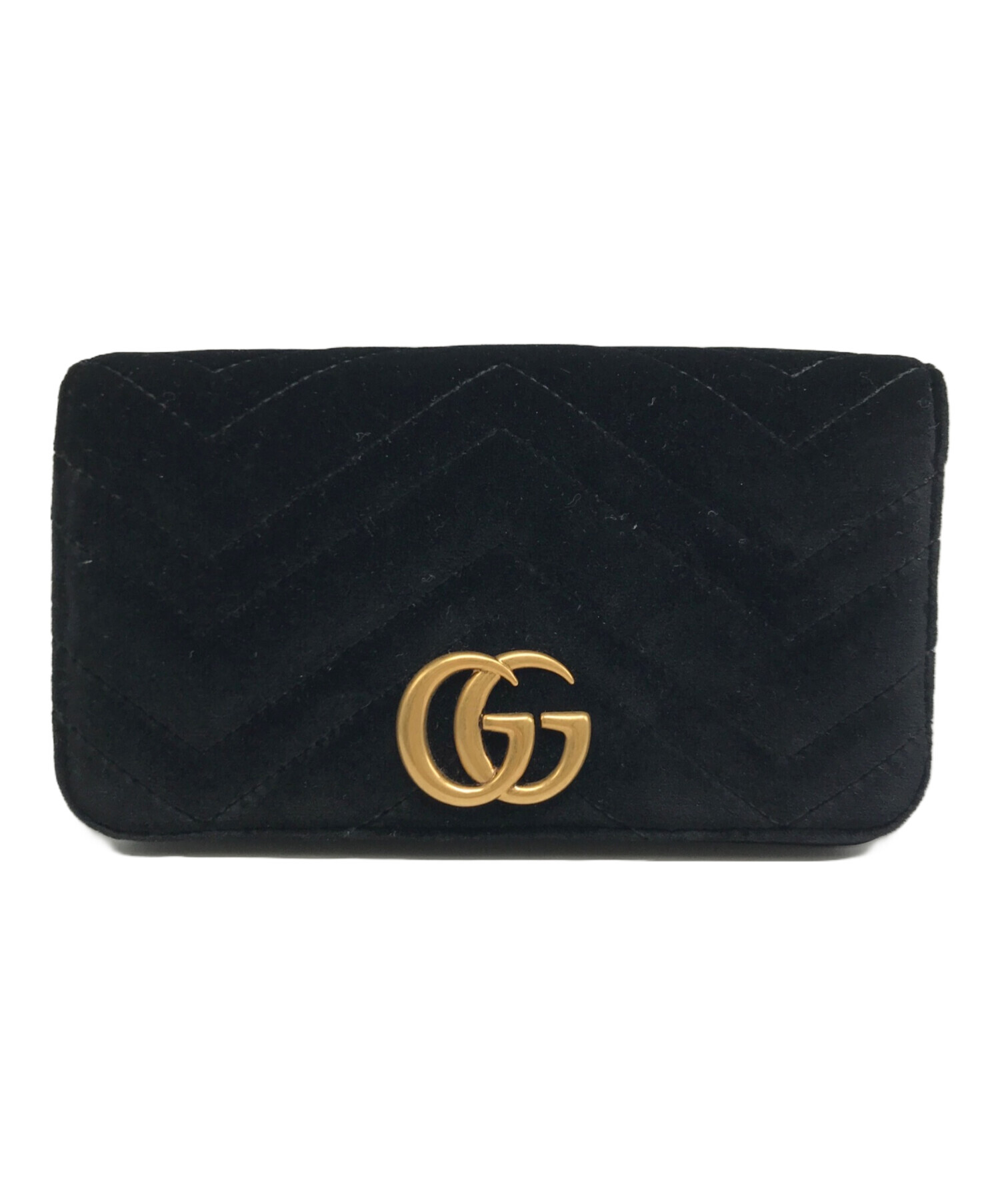 GUCCI ショルダーバッグ GG マーモント ベルベット 【公式通販】
