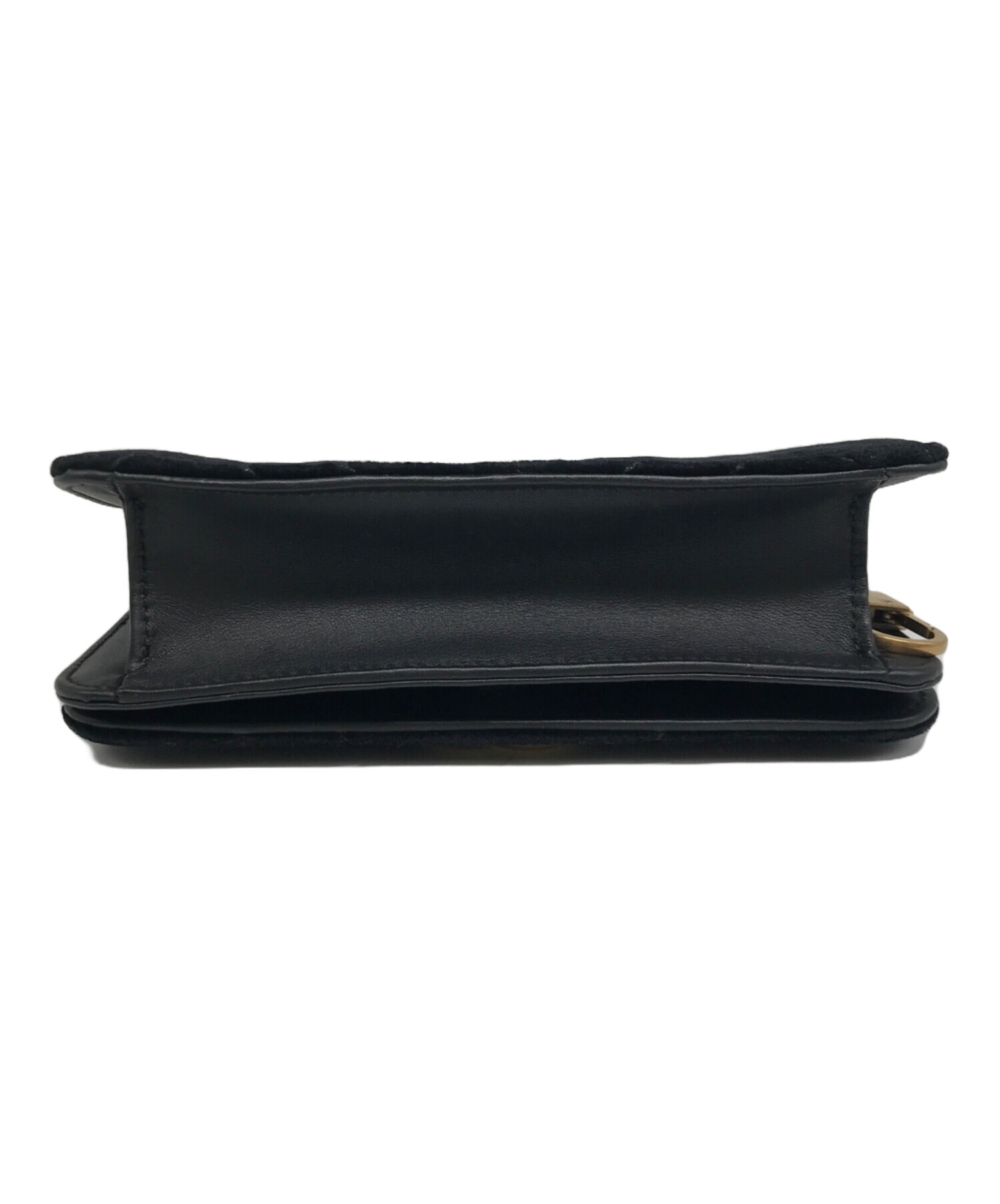 中古・古着通販】GUCCI (グッチ) GGマーモント ベルベット チェーン 