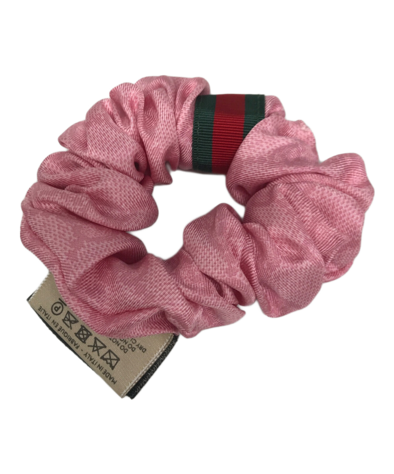 中古・古着通販】GUCCI (グッチ) シルクシュシュセット ピンク サイズ