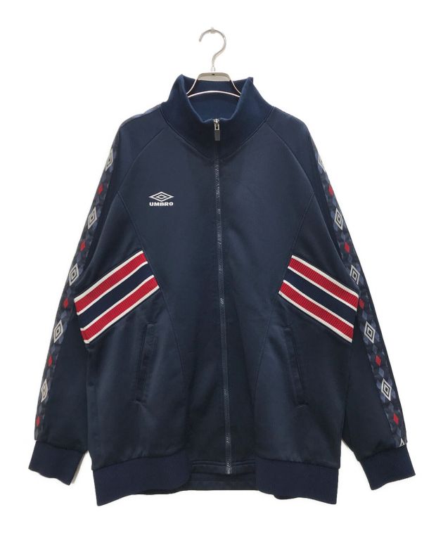 moussy umbro トラックジャケット ネイビー 中古・古着通販】moussy (マウジー) UMBRO (アンブロ) トラック