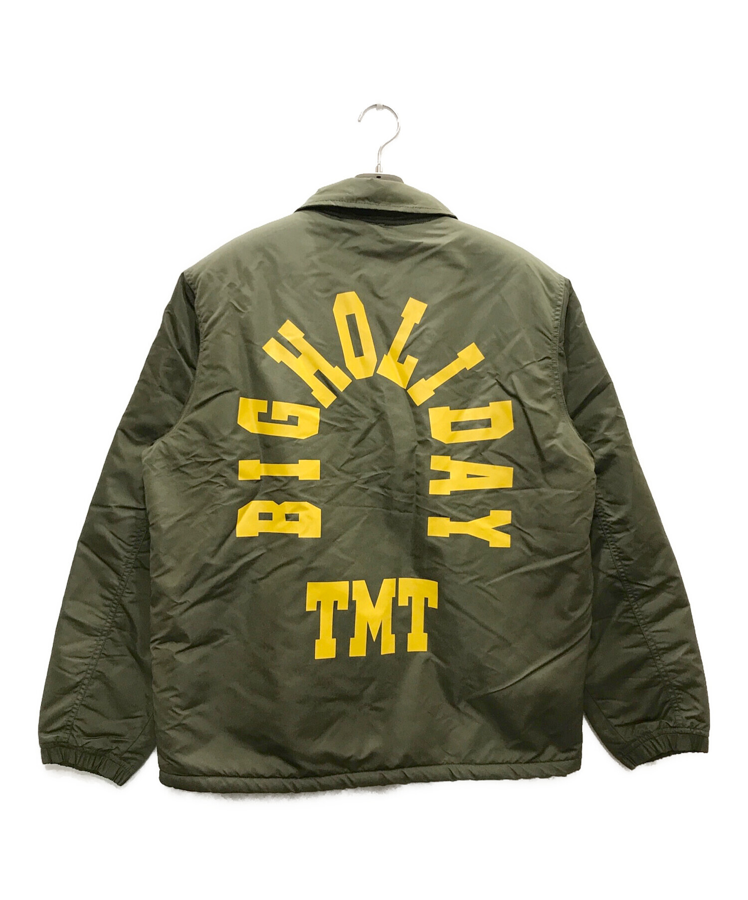 中古・古着通販】TMT (ティーエムティー) BIG LOGO NYLON BOA JACKET
