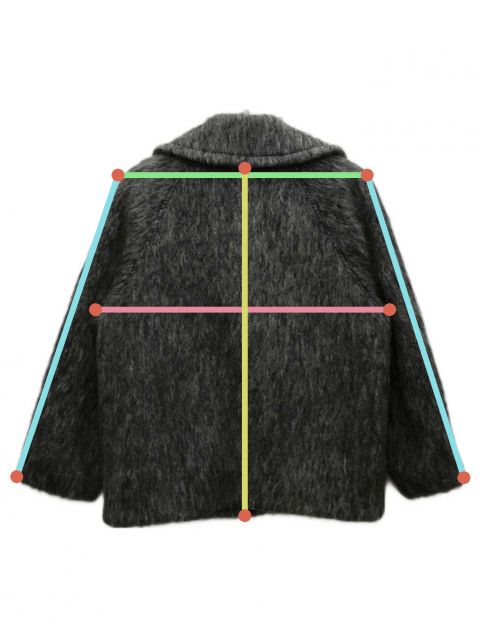 中古・古着通販】Sea Room lynn (シールームリン) シャギーウールBIG