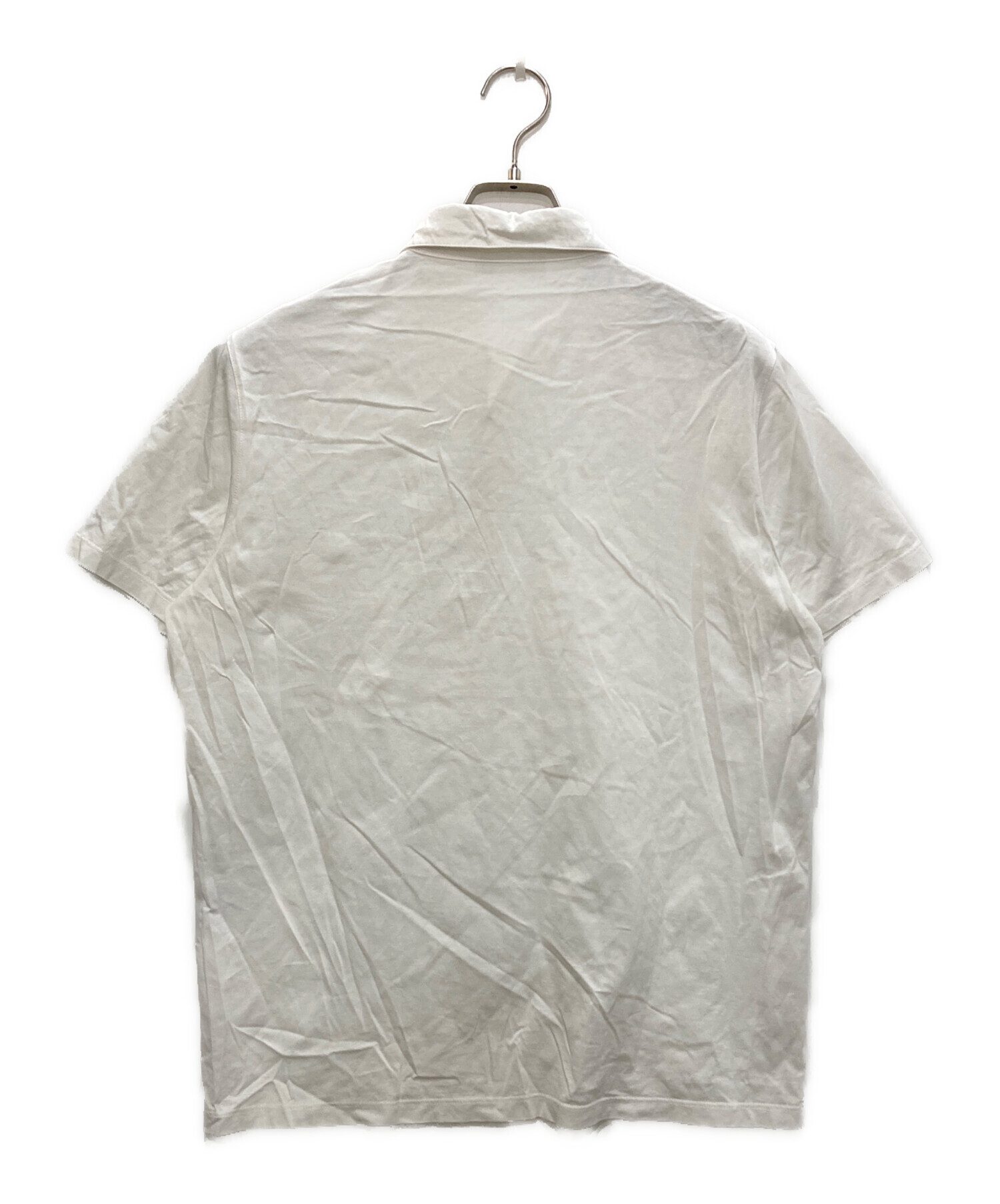 中古・古着通販】PRADA (プラダ) ポロシャツ ホワイト サイズ:L