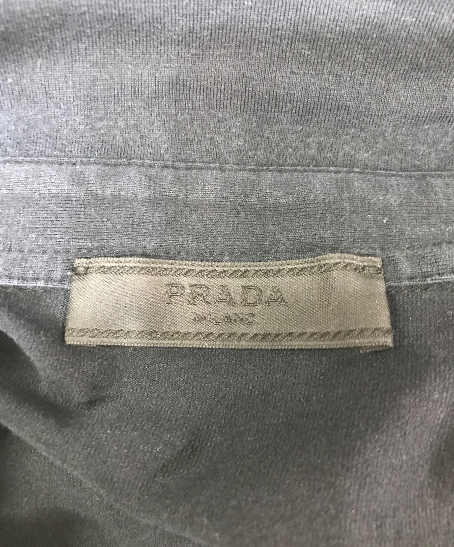 中古・古着通販】PRADA SPORTS (プラダスポーツ) 長袖ポロシャツ 中古・古着通販】PRADA SPORTS (プラダスポーツ) 長袖ポロシャツ