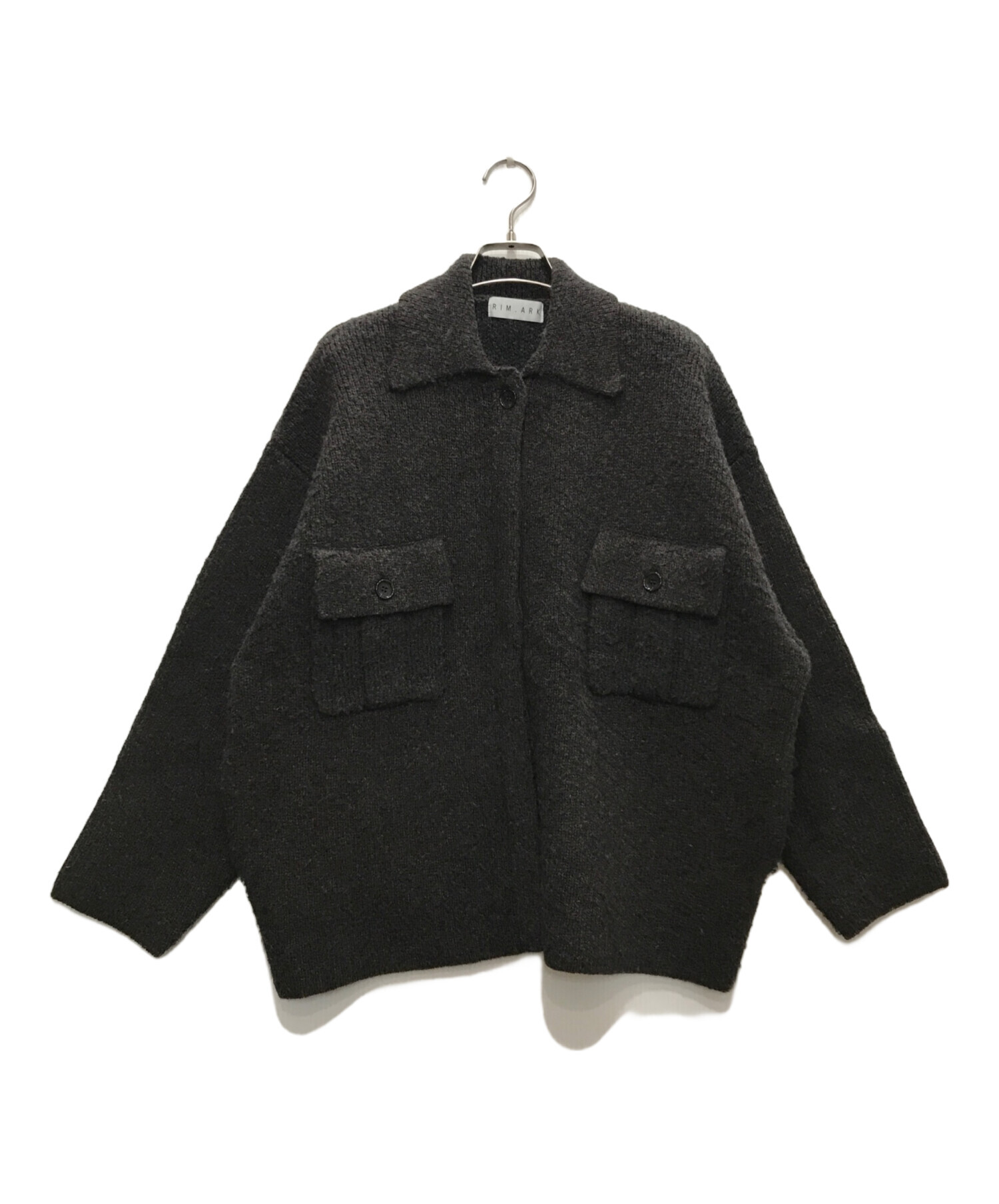 中古・古着通販】RIM.ARK (リムアーク) Knit blouson/ニットブルゾン