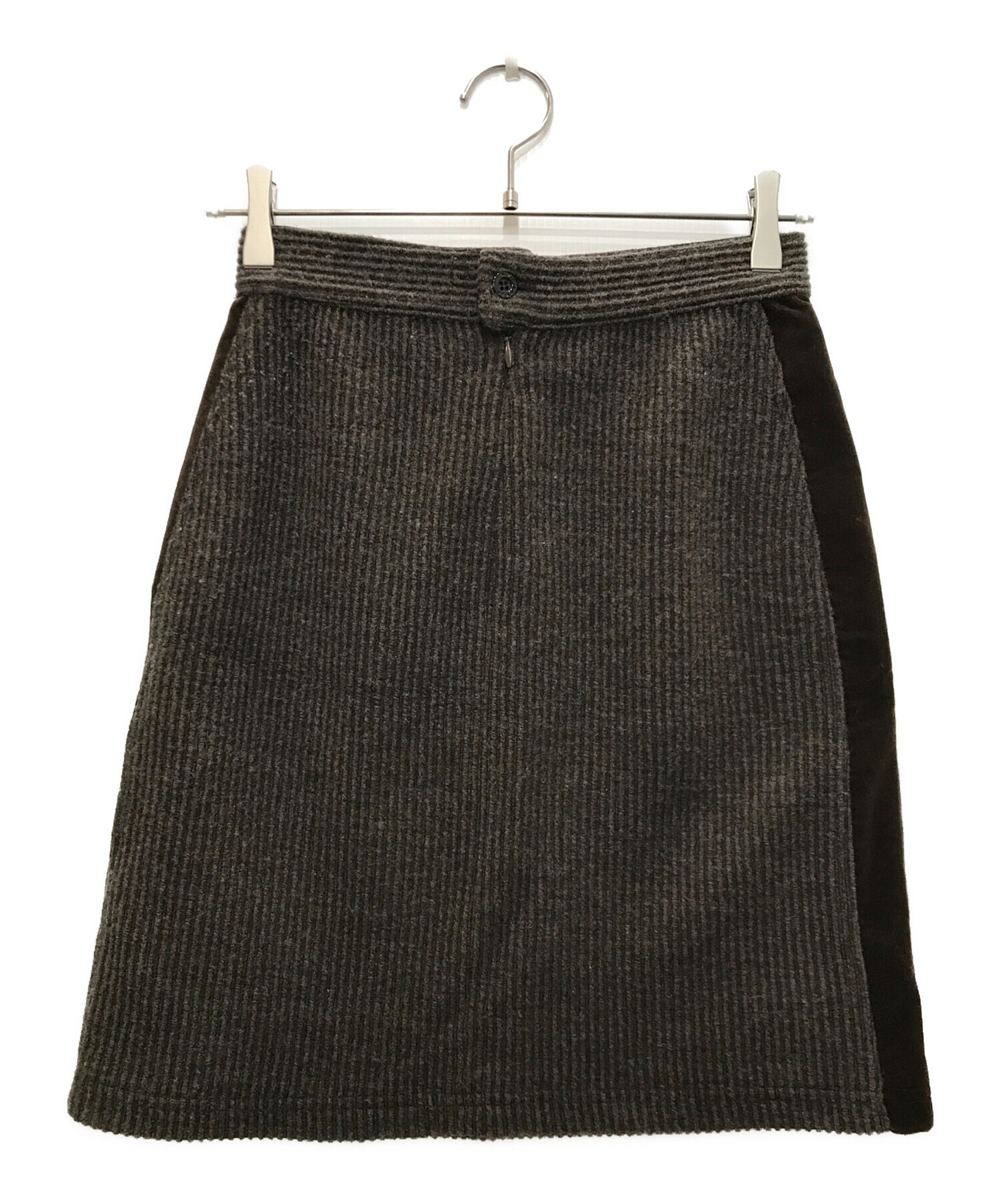 中古・古着通販】FENDI (フェンディ) ニットスカート ブラウン サイズ