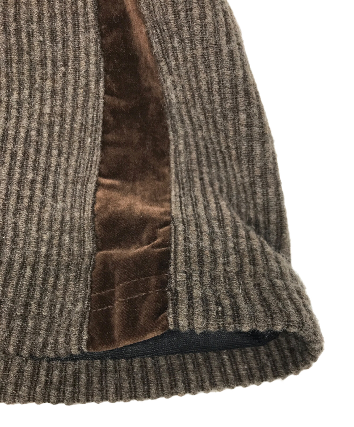 中古・古着通販】FENDI (フェンディ) ニットスカート ブラウン サイズ