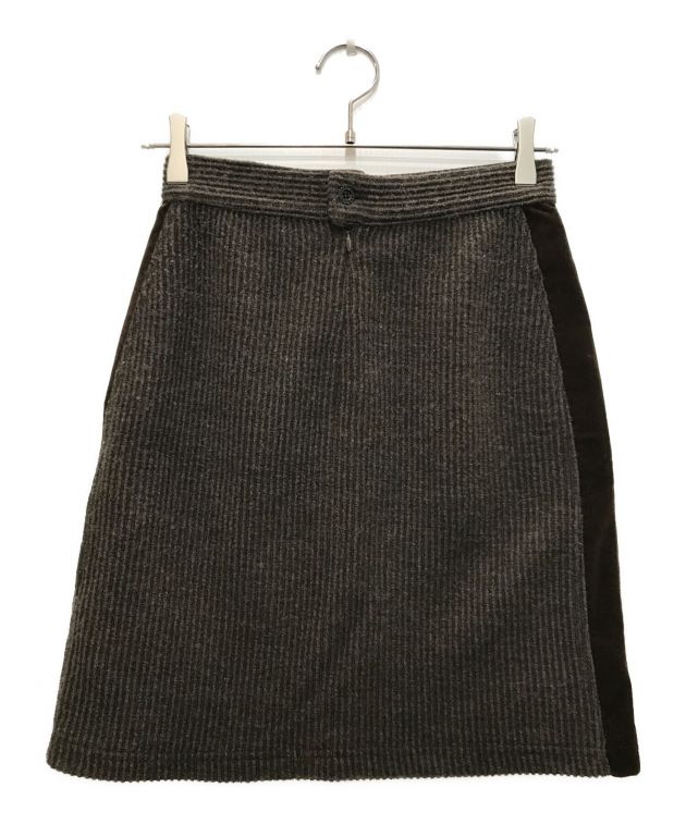 中古・古着通販】FENDI (フェンディ) ニットスカート ブラウン サイズ