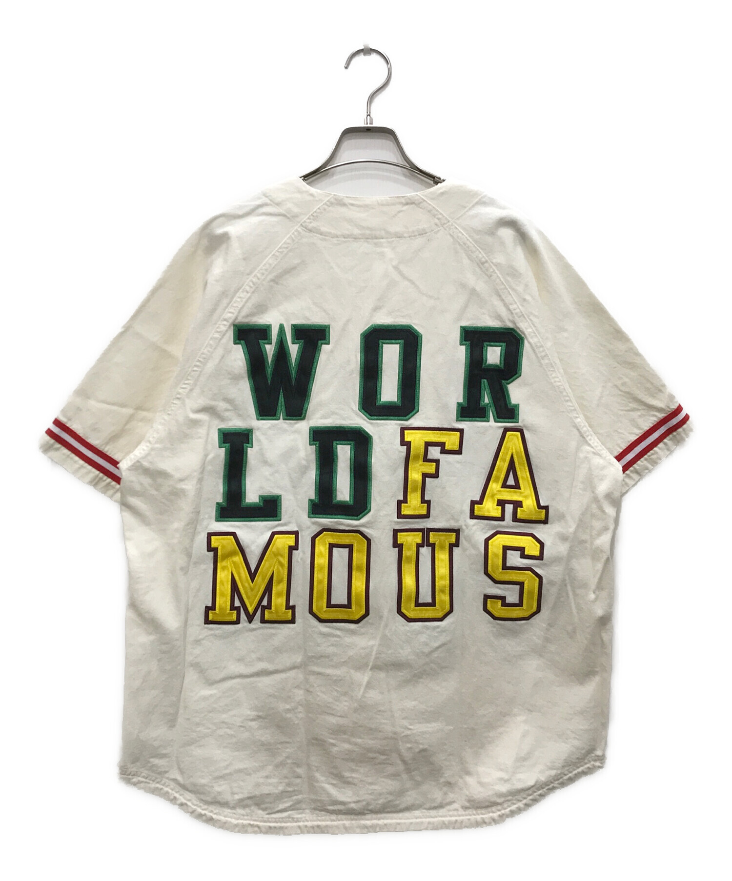 中古・古着通販】SUPREME (シュプリーム) DENIM BASEBALL JERSEY 