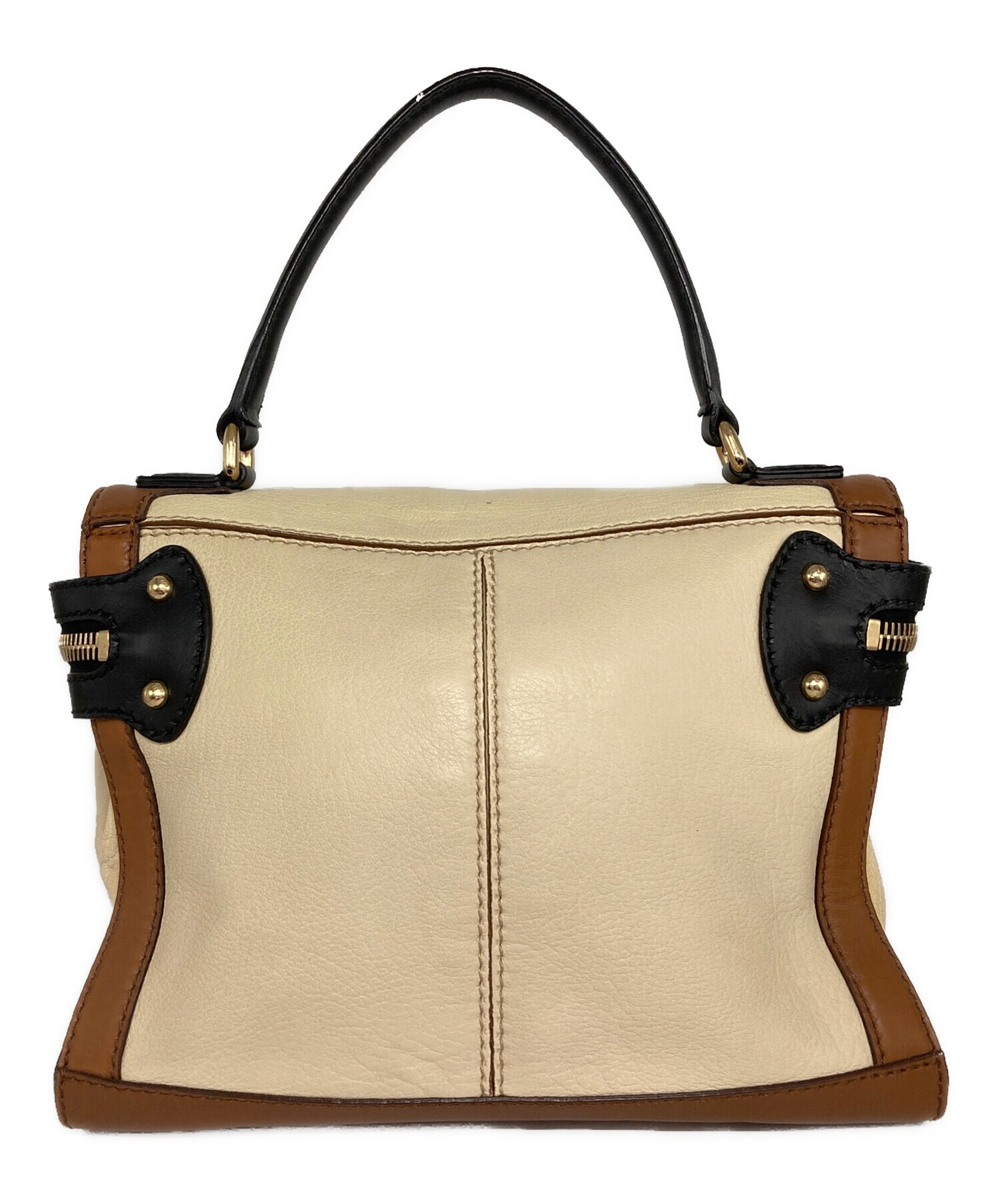中古・古着通販】MaxMara (マックスマーラ) マルゴーハンドバッグ 