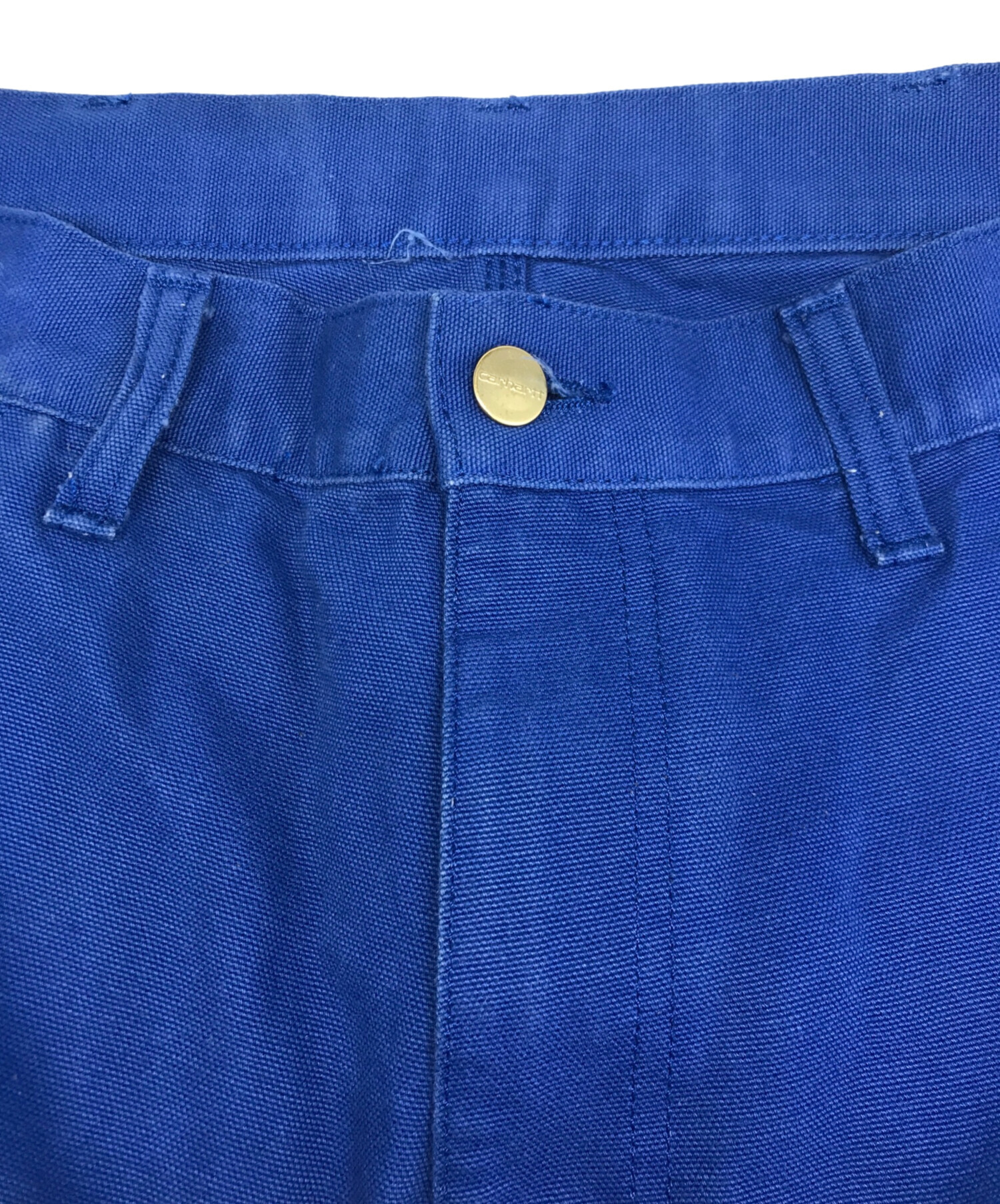 中古・古着通販】CarHartt (カーハート) ダブルニーパンツ ブルー 
