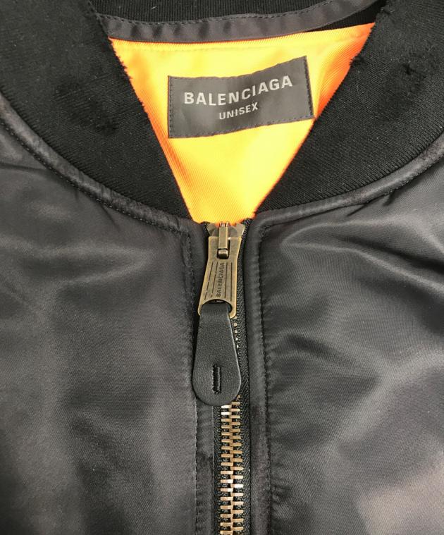 中古・古着通販】BALENCIAGA (バレンシアガ) OFF SHOULDER BOMBER