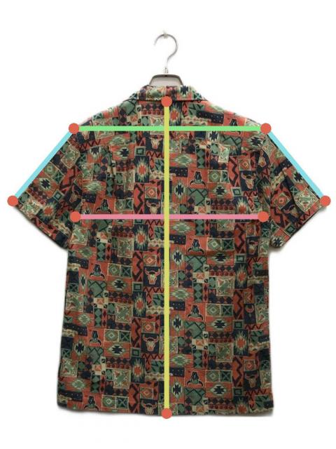 中古・古着通販】RRL (ダブルアールエル) Print Woven Camp Shirt