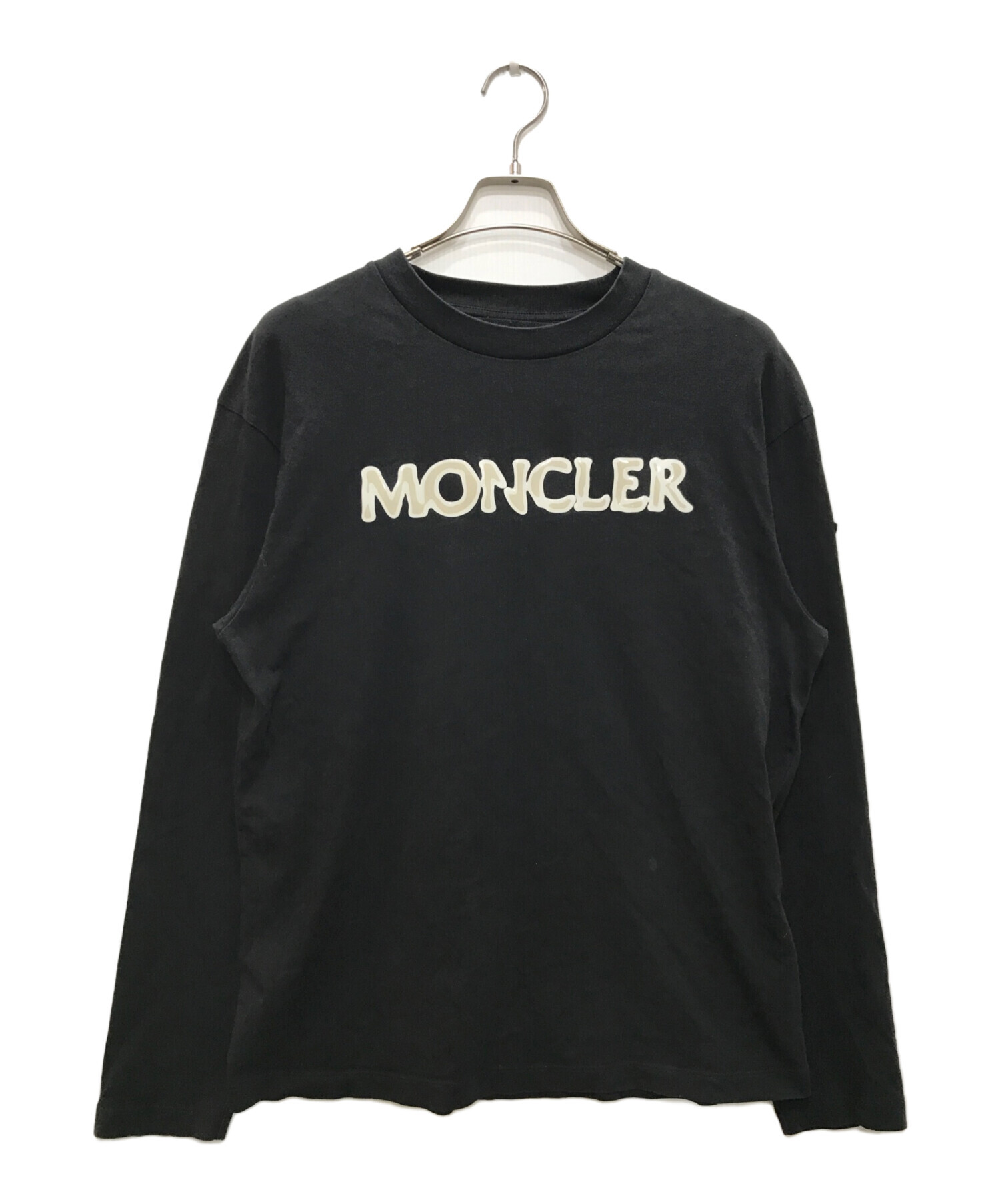 中古・古着通販】MONCLER (モンクレール) エナメルロゴプリント 