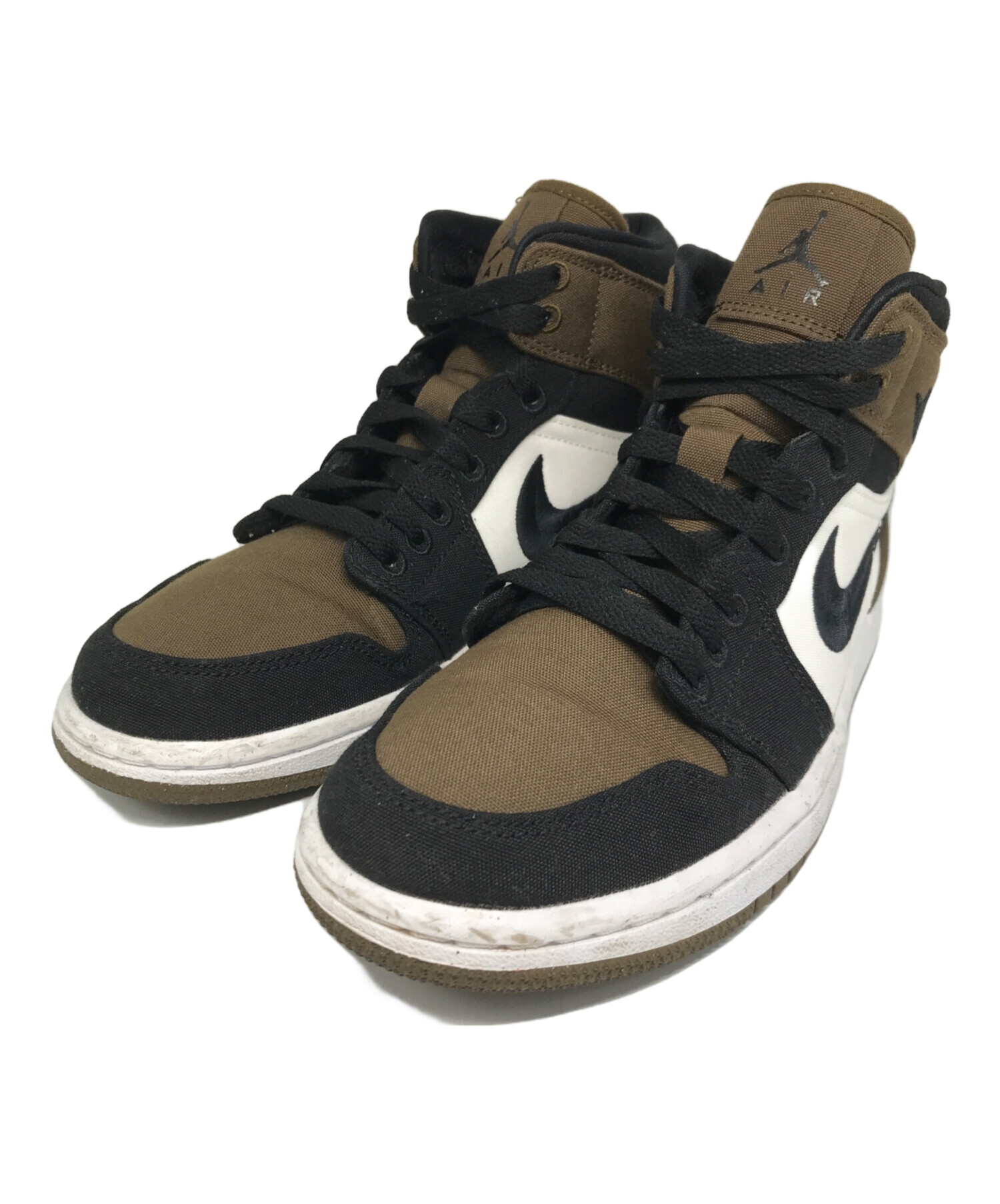 中古・古着通販】NIKE (ナイキ) AIR JORDAN 1 MID SE OLIVE TOE/エア 