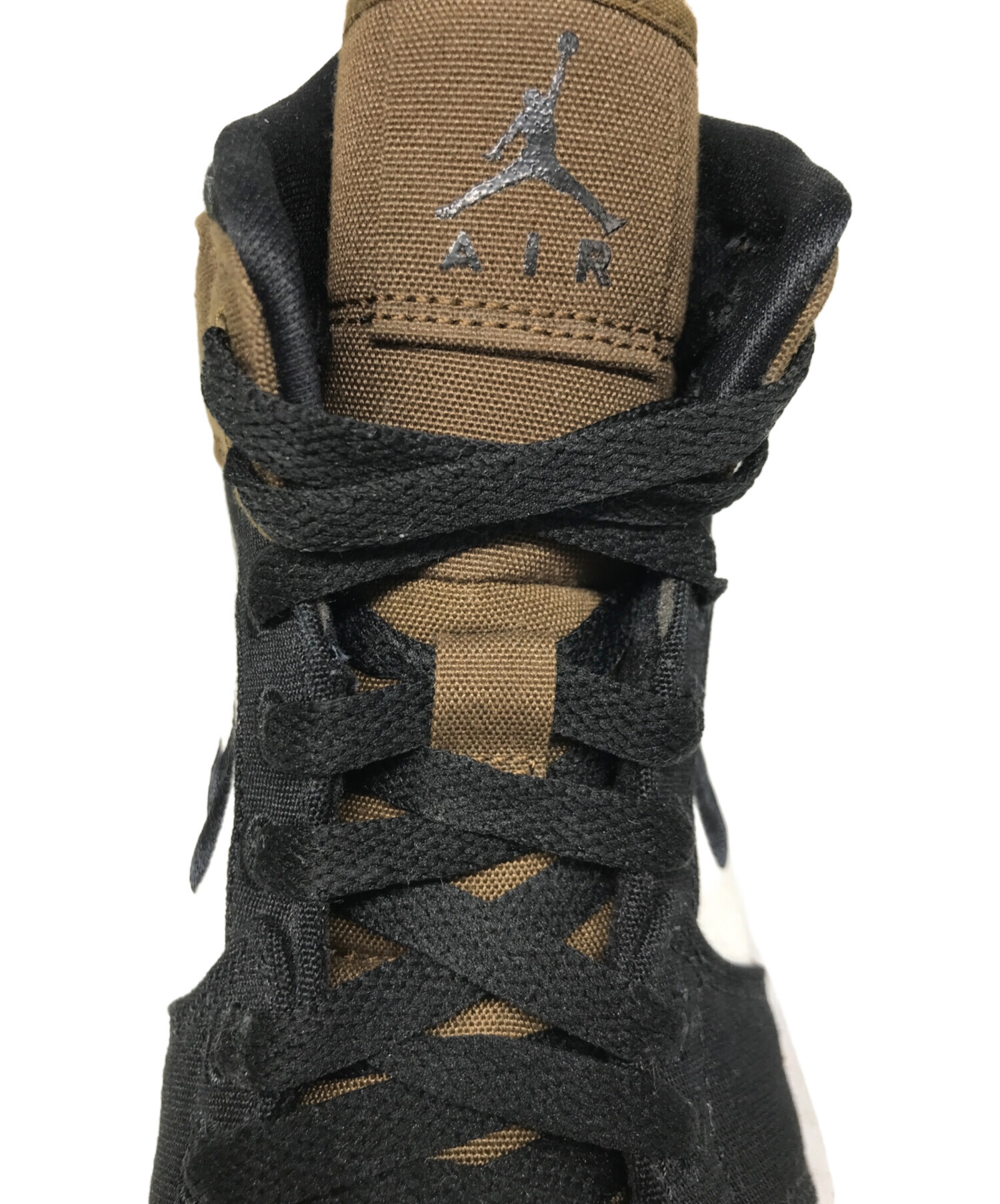 中古・古着通販】NIKE (ナイキ) AIR JORDAN 1 MID SE OLIVE TOE/エア 