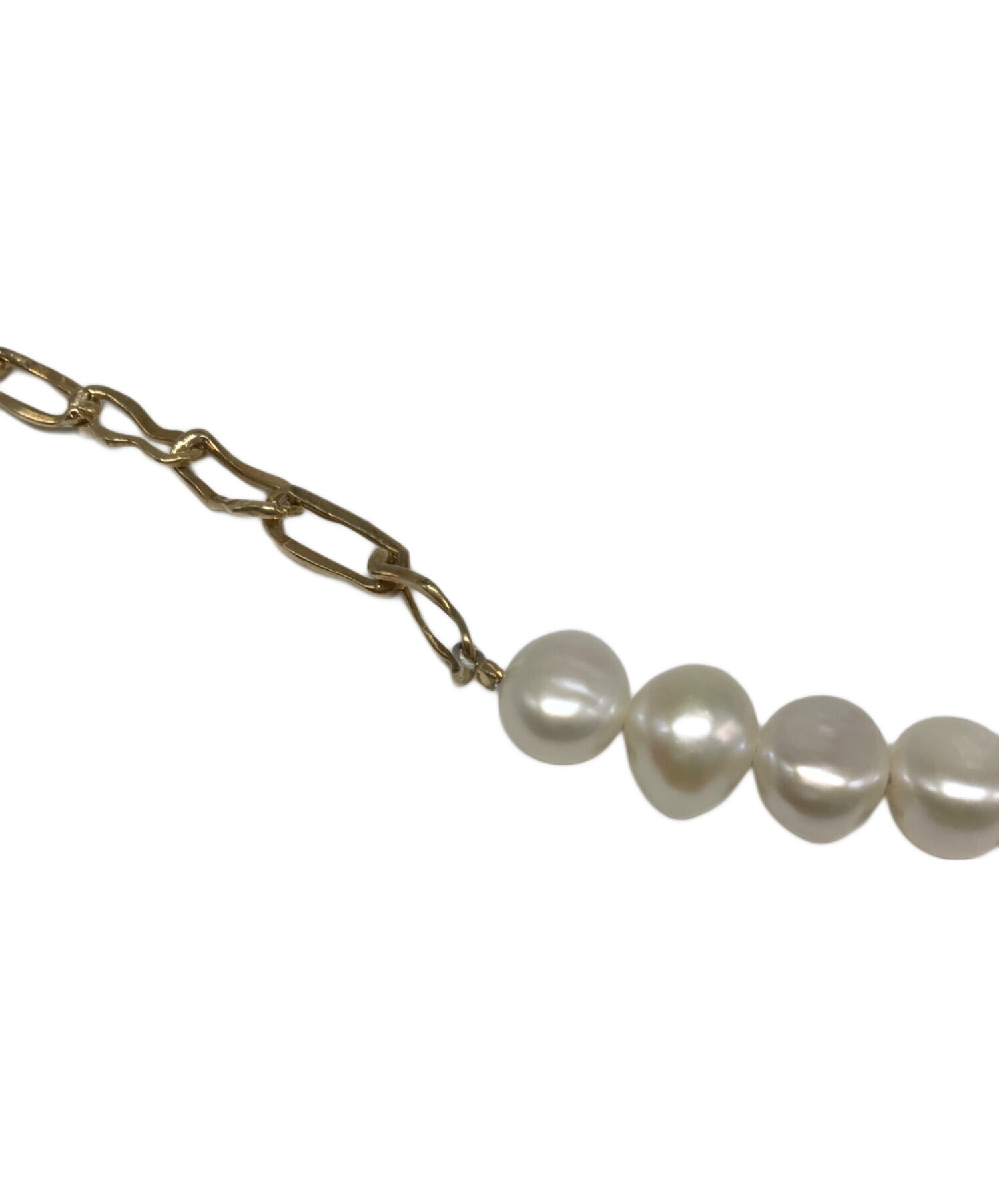 中古・古着通販】Preek (プリーク) BAROQUE PEARL CHAIN NECKLACE