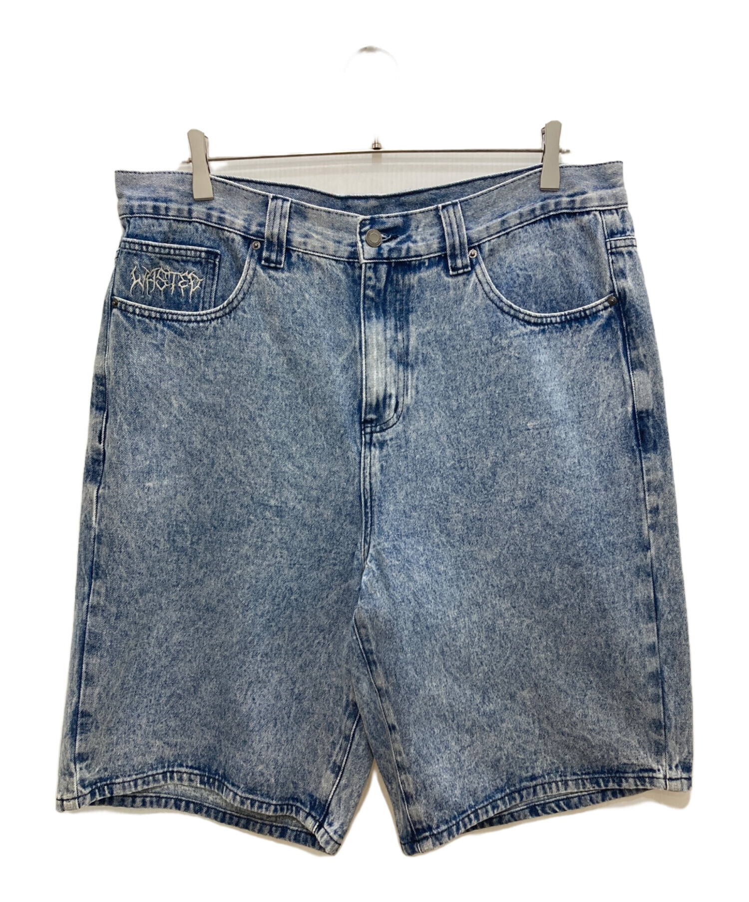 中古・古着通販】WASTED PARIS (ウェイステッド) デニムハーフパンツ 