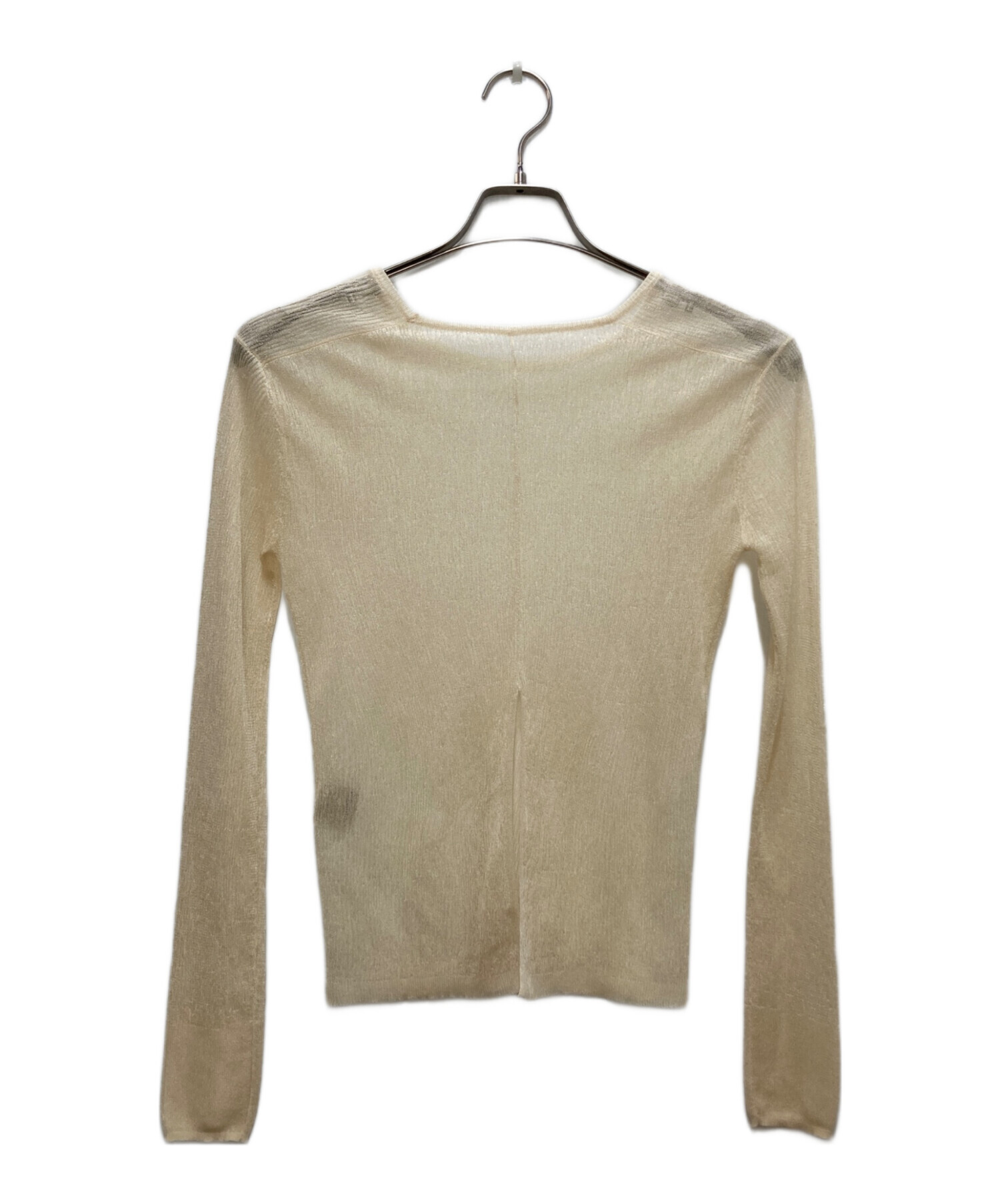 中古・古着通販】TODAYFUL (トゥデイフル) Slit Sheer Knit/スリット