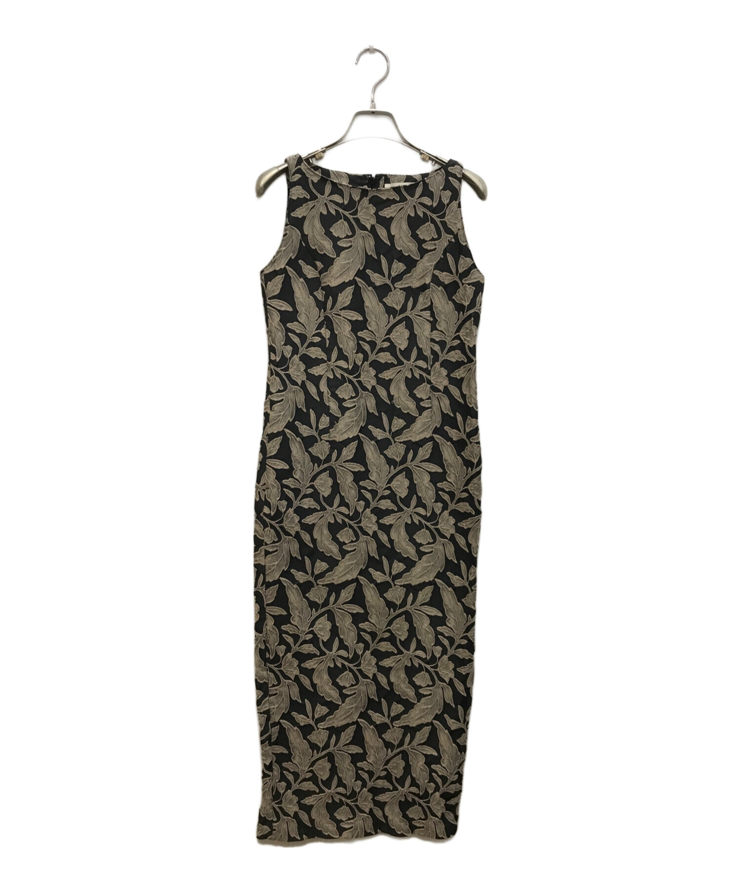 louren flower jacquard pencil dress 【公式通販】