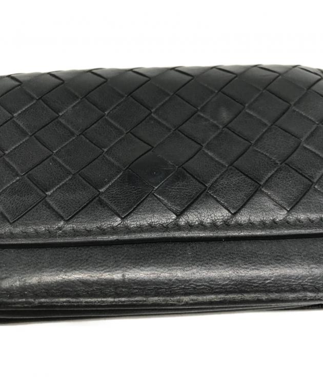 未使用！Bottega Veneta ブラックレザーケース 中古・古着通販】BOTTEGA VENETA (ボッテガベネタ) カードケース