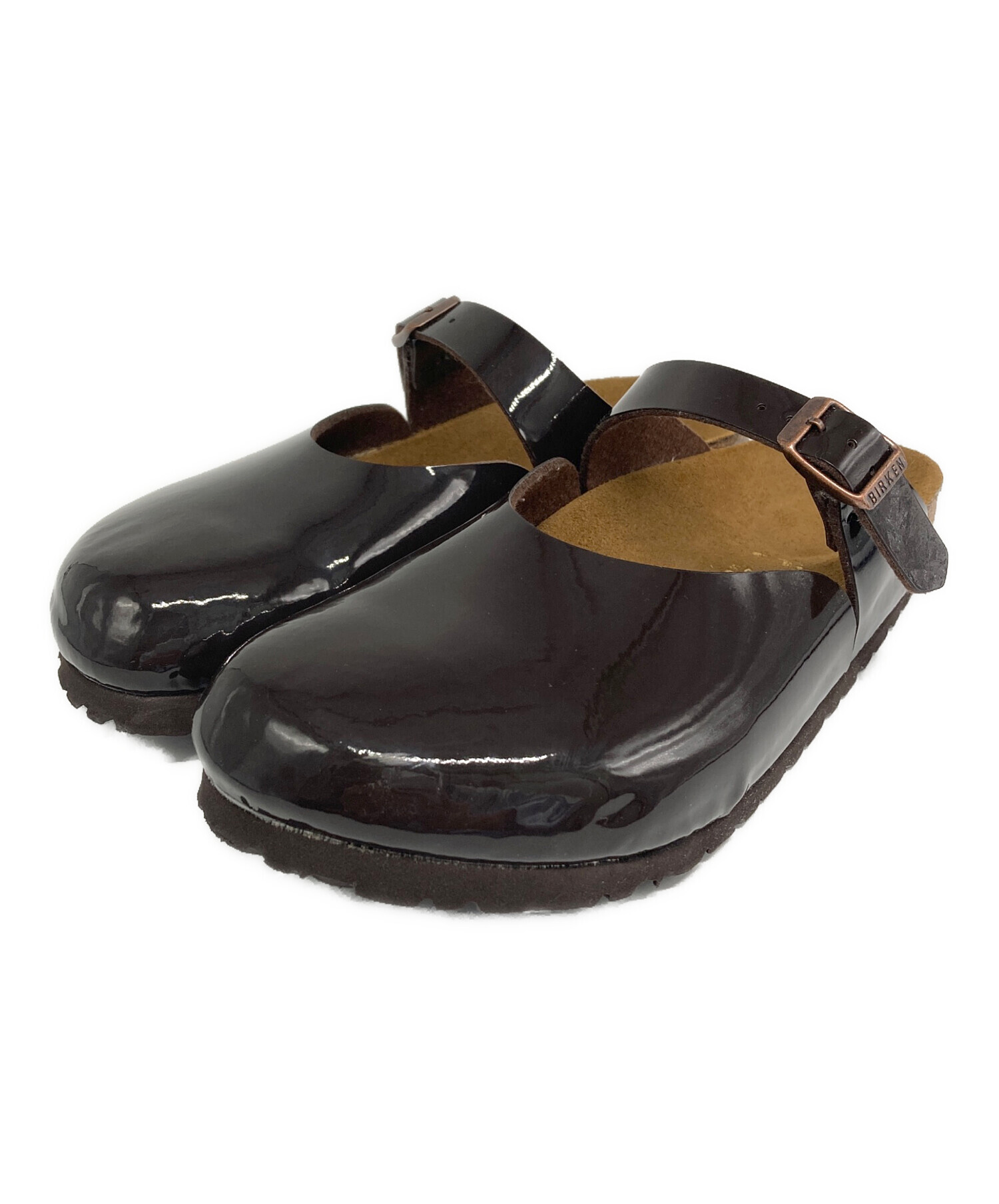 中古・古着通販】BIRKENSTOCK (ビルケンシュトック) エナメルサンダル 