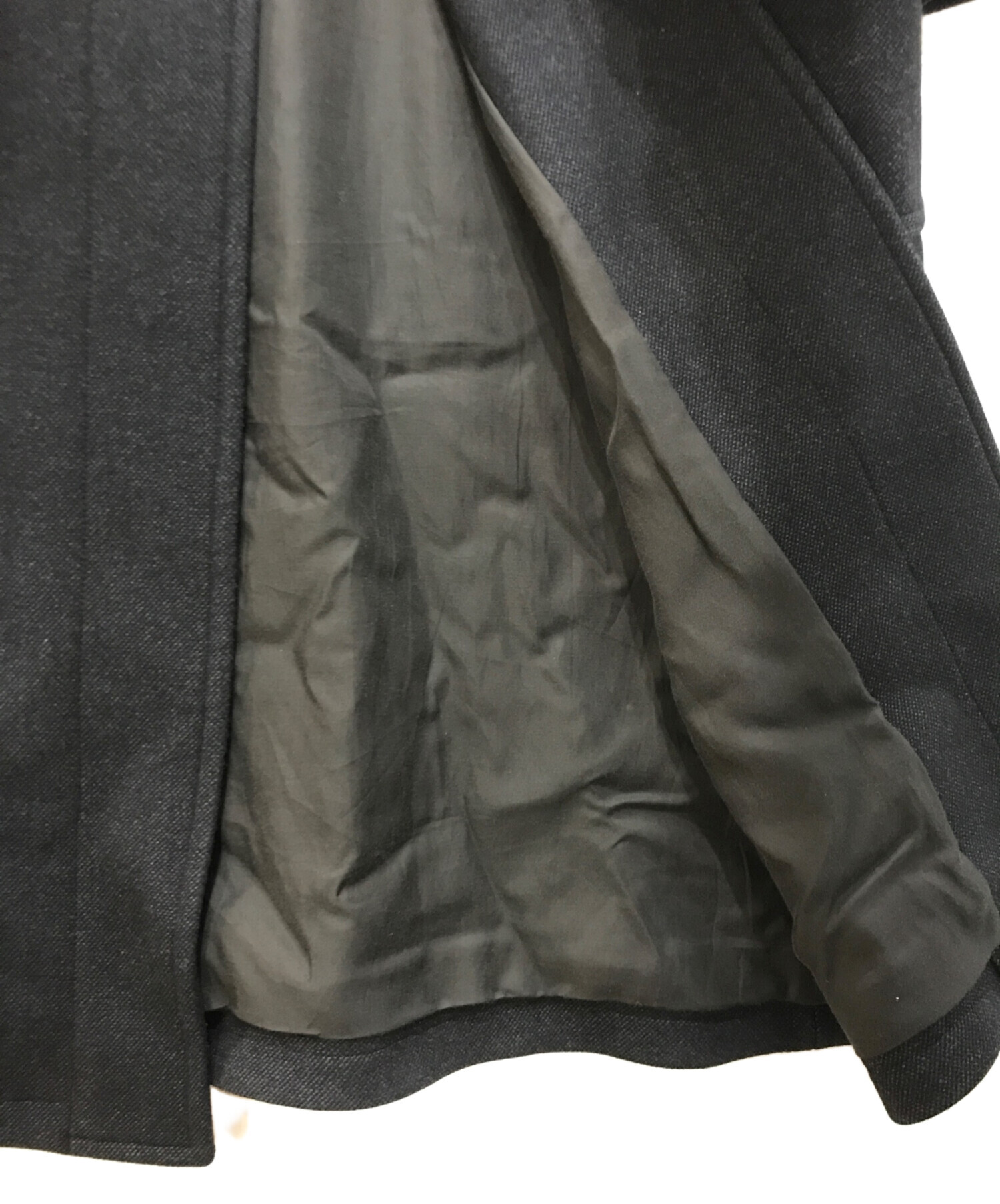 中古・古着通販】AURALEE (オーラリー) WOOL SILK MELTON LONG DUFFLE