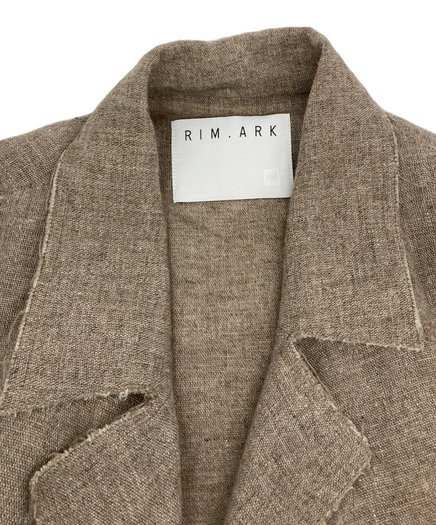 中古・古着通販】RIM.ARK (リムアーク) Linen wool maxi trench coat 