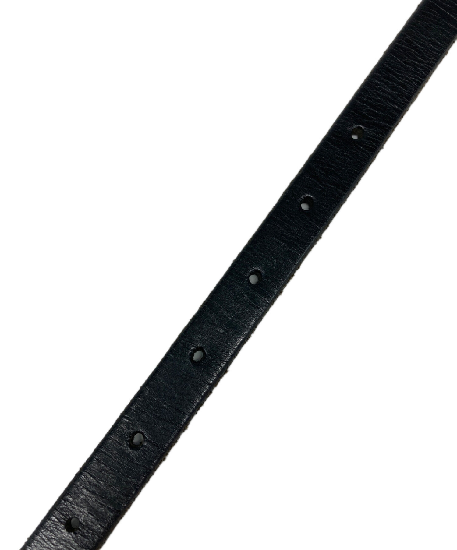中古・古着通販】Needles (ニードルズ) レザーベルト ダークブラウン