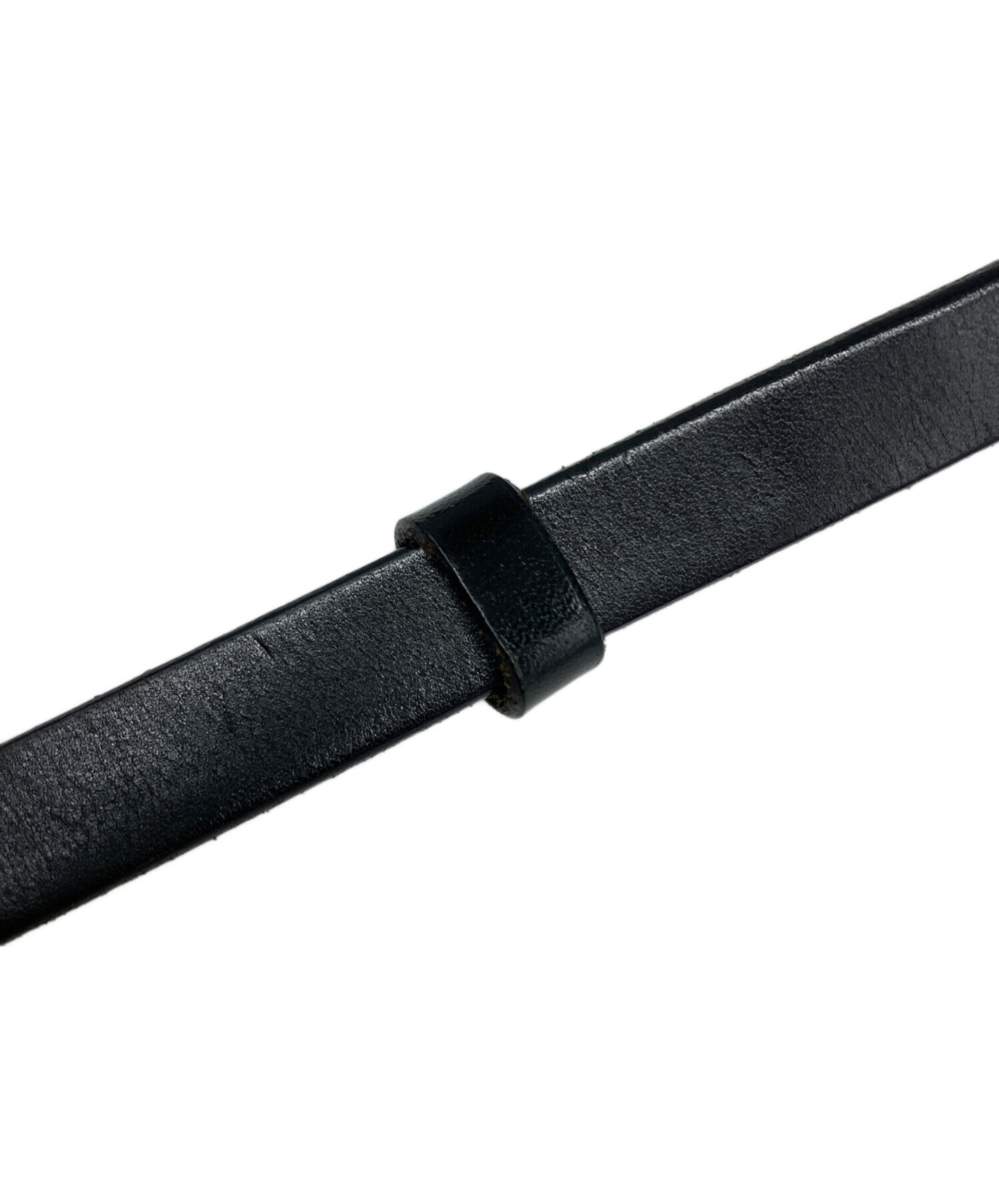 中古・古着通販】Needles (ニードルズ) レザーベルト ダークブラウン