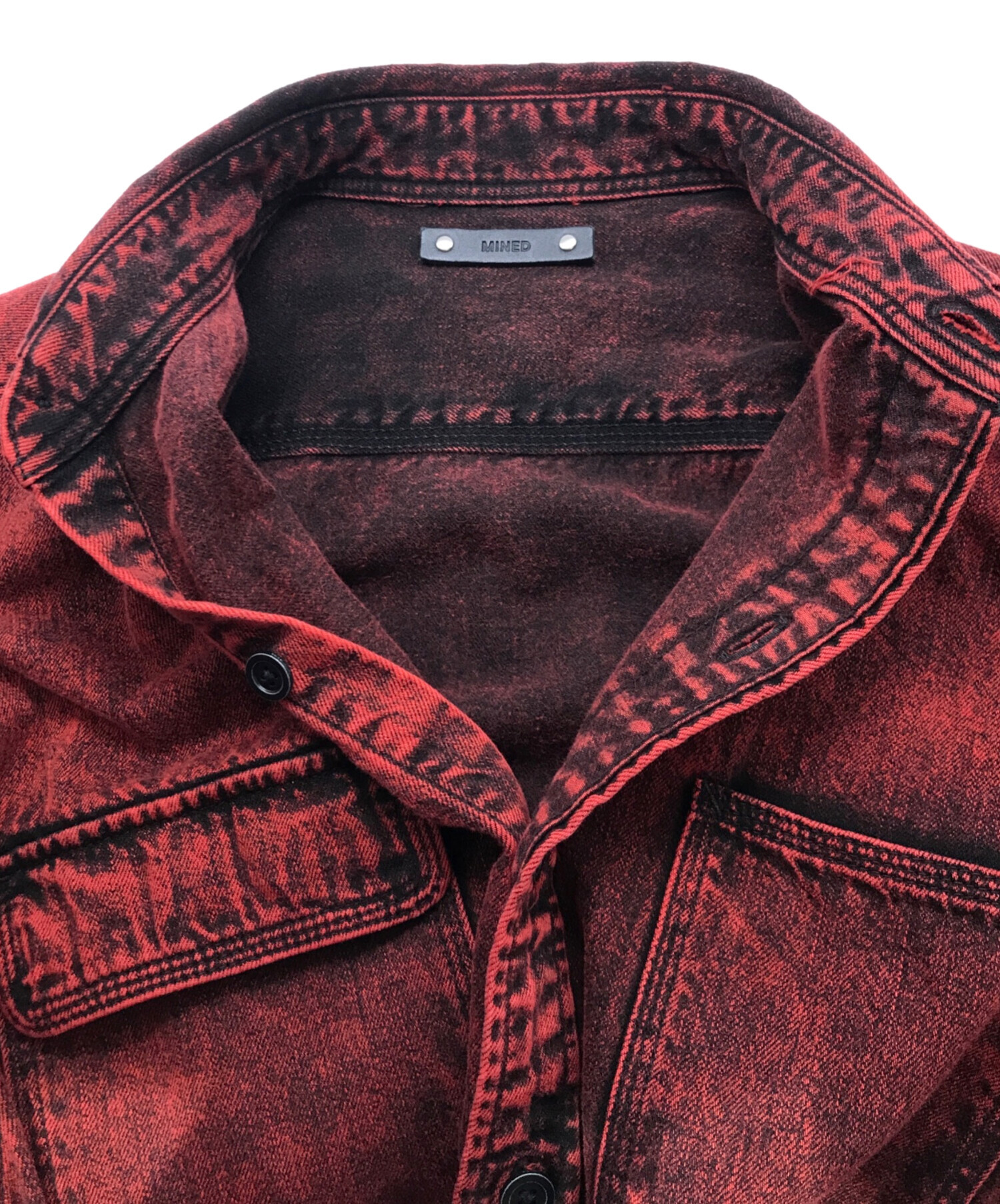 中古・古着通販】MINEDENIM (マインデニム) Bleach Overdyed Denim