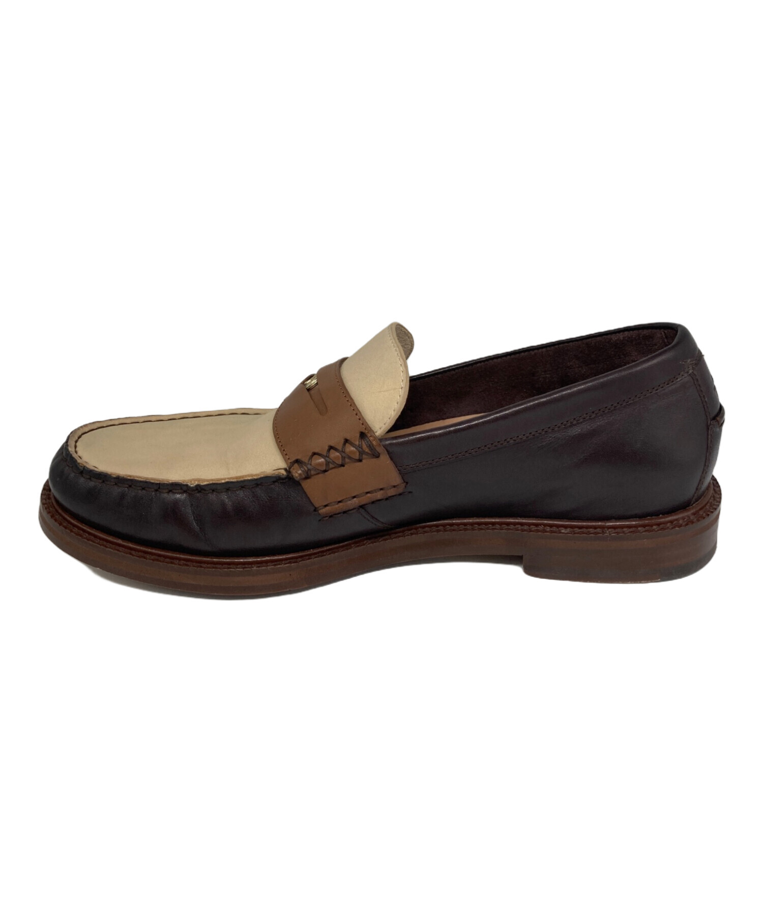 中古・古着通販】COLE HAAN (コールハーン) コインローファー ブラウン 