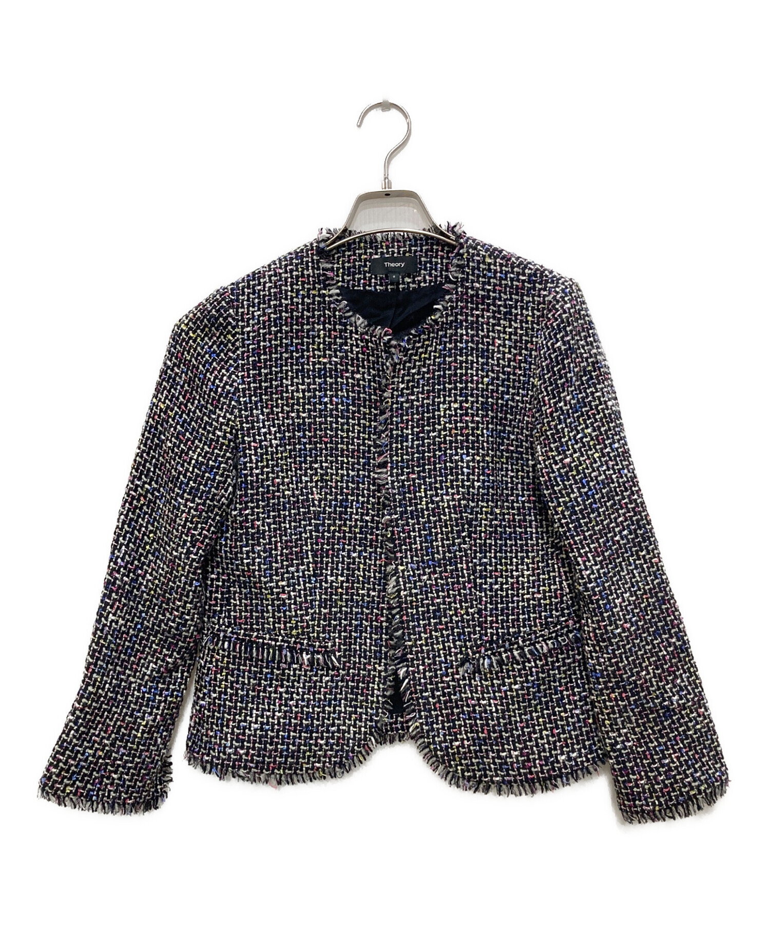 新品未使用 Theory ツイードジャケット Theory luxe - theory luxe 25SS 完売 ツイード ジャケット 新品の通販