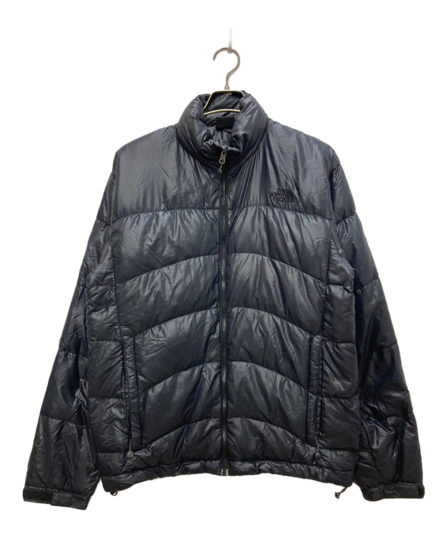 THE NORTH FACE ブラックダウンジャケットLサイズ 中古・古着通販】THE NORTH FACE (ザ ノース フェイス) ダウン