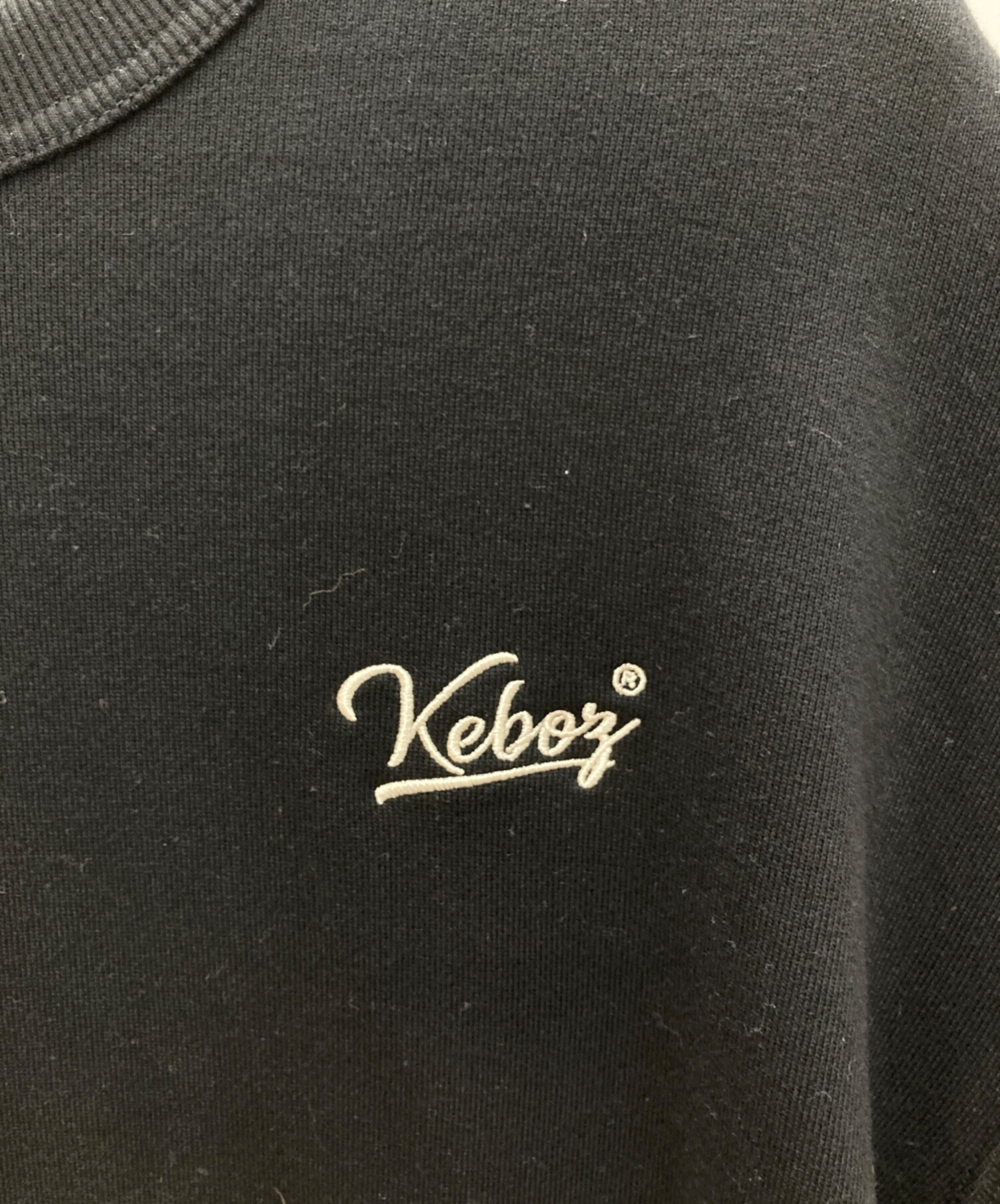 中古・古着通販】KEBOZ (ケボズ) クルーネックスウェット ブラック 